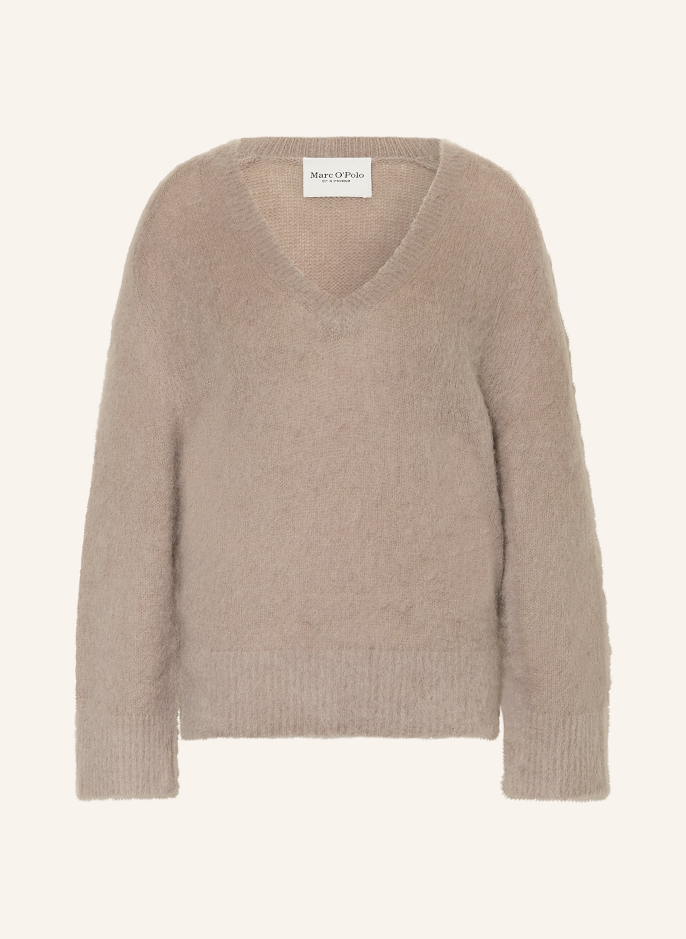 Marc O'Polo Sweater with mohair, Color: TAUPE (Image 1)