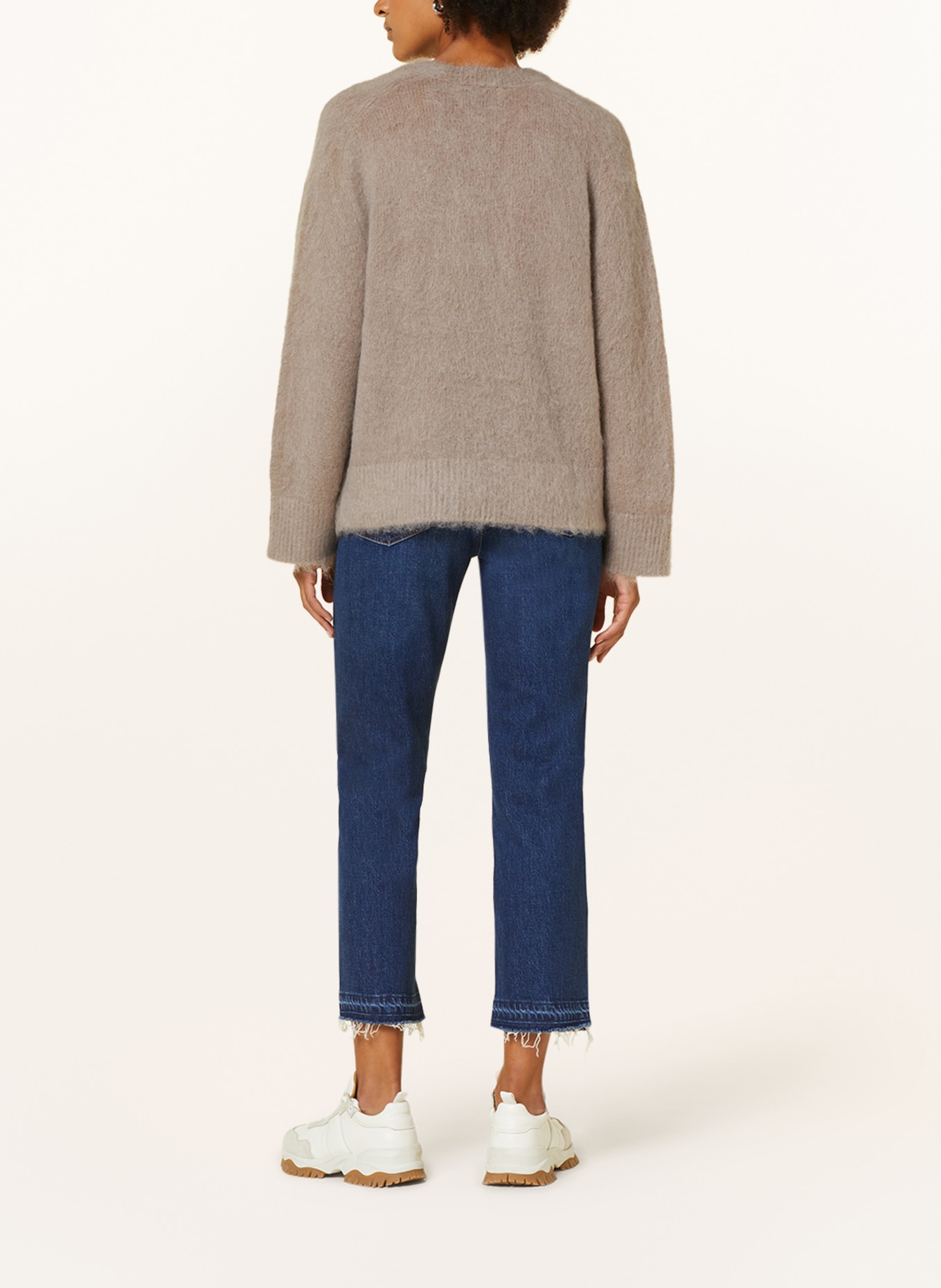 Marc O'Polo Sweater with mohair, Color: TAUPE (Image 3)
