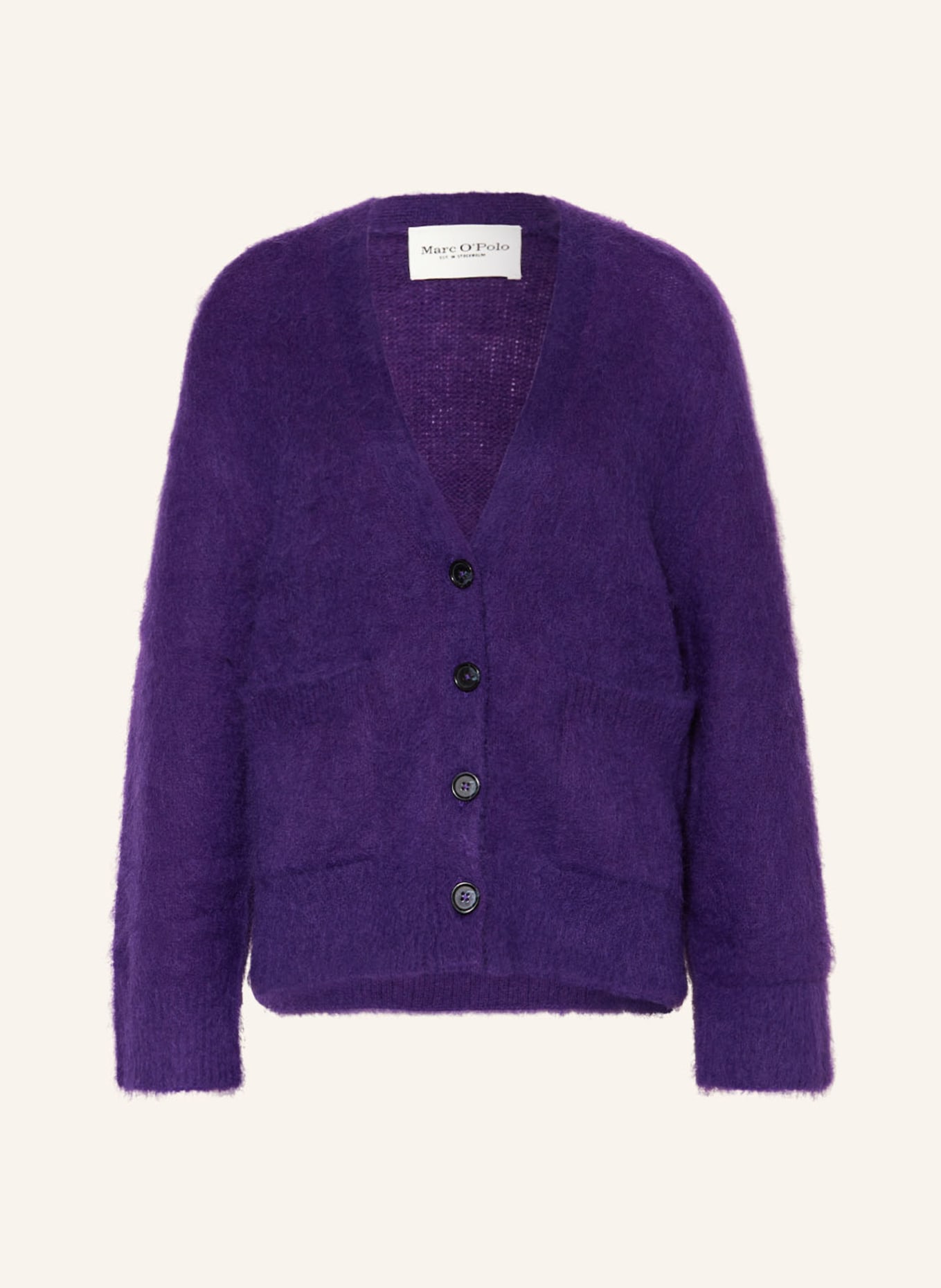Marc O'Polo Cardigan with mohair, Color: PURPLE (Image 1)