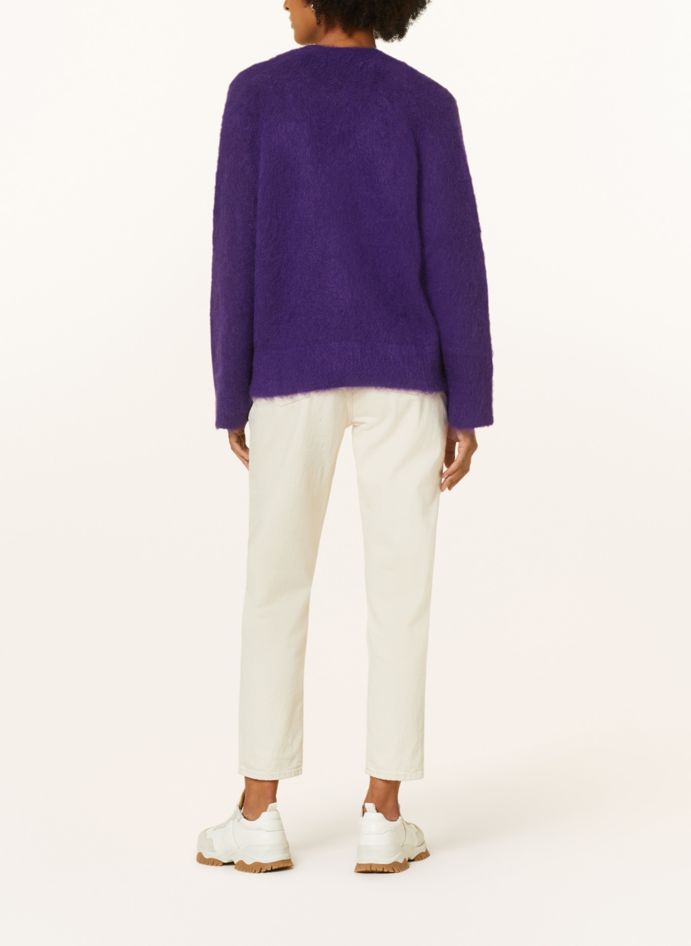 Marc O'Polo Cardigan with mohair, Color: PURPLE (Image 3)