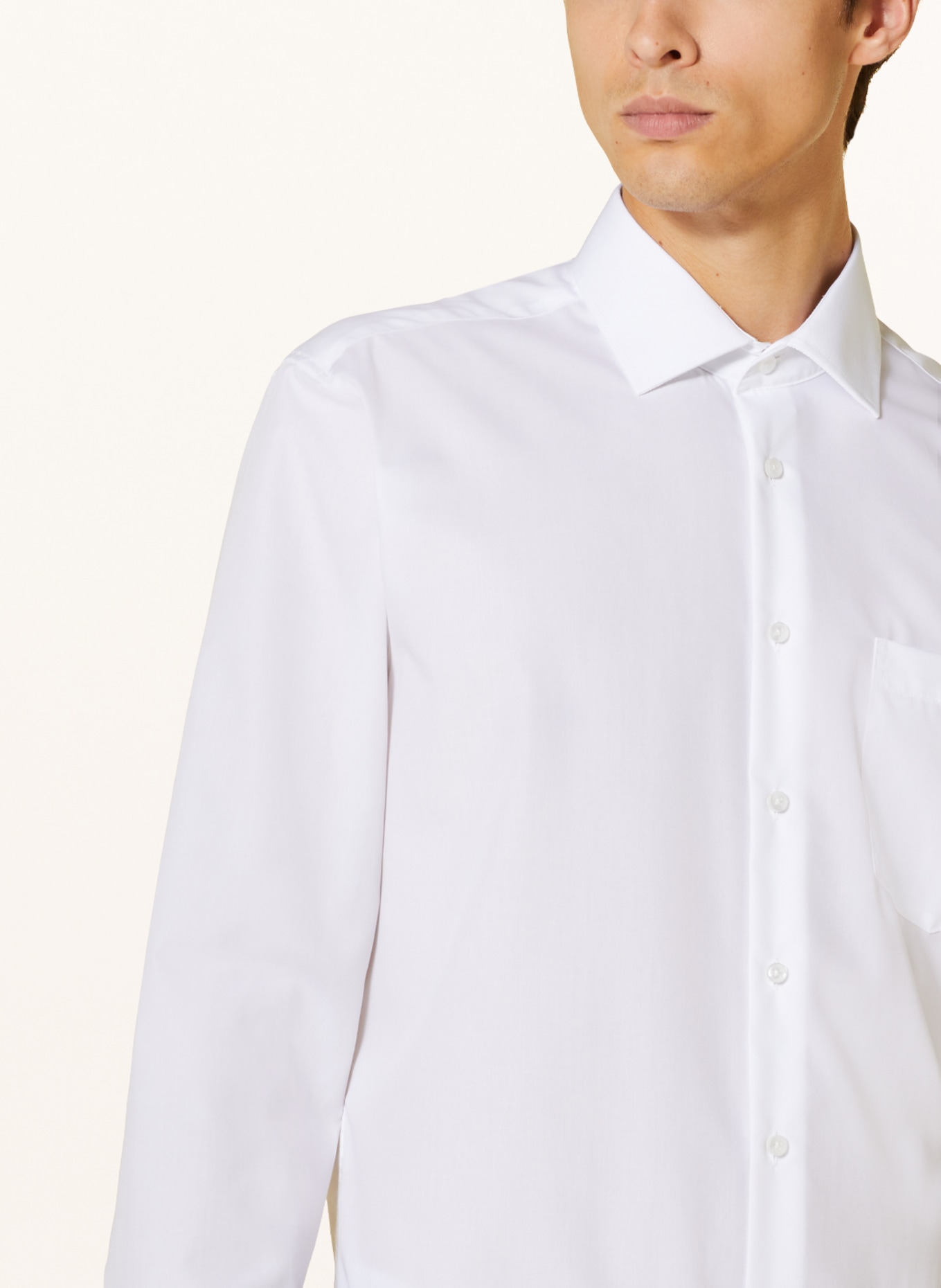 seidensticker Shirt regular fit, Color: WHITE (Image 4)