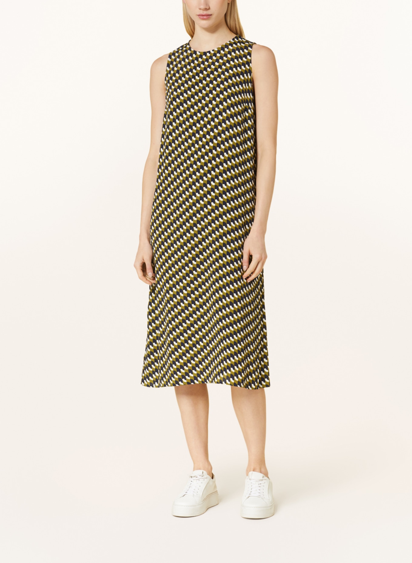 someday Kleid QARIEL, Farbe: OLIV/ WEISS/ DUNKELBLAU (Bild 2)