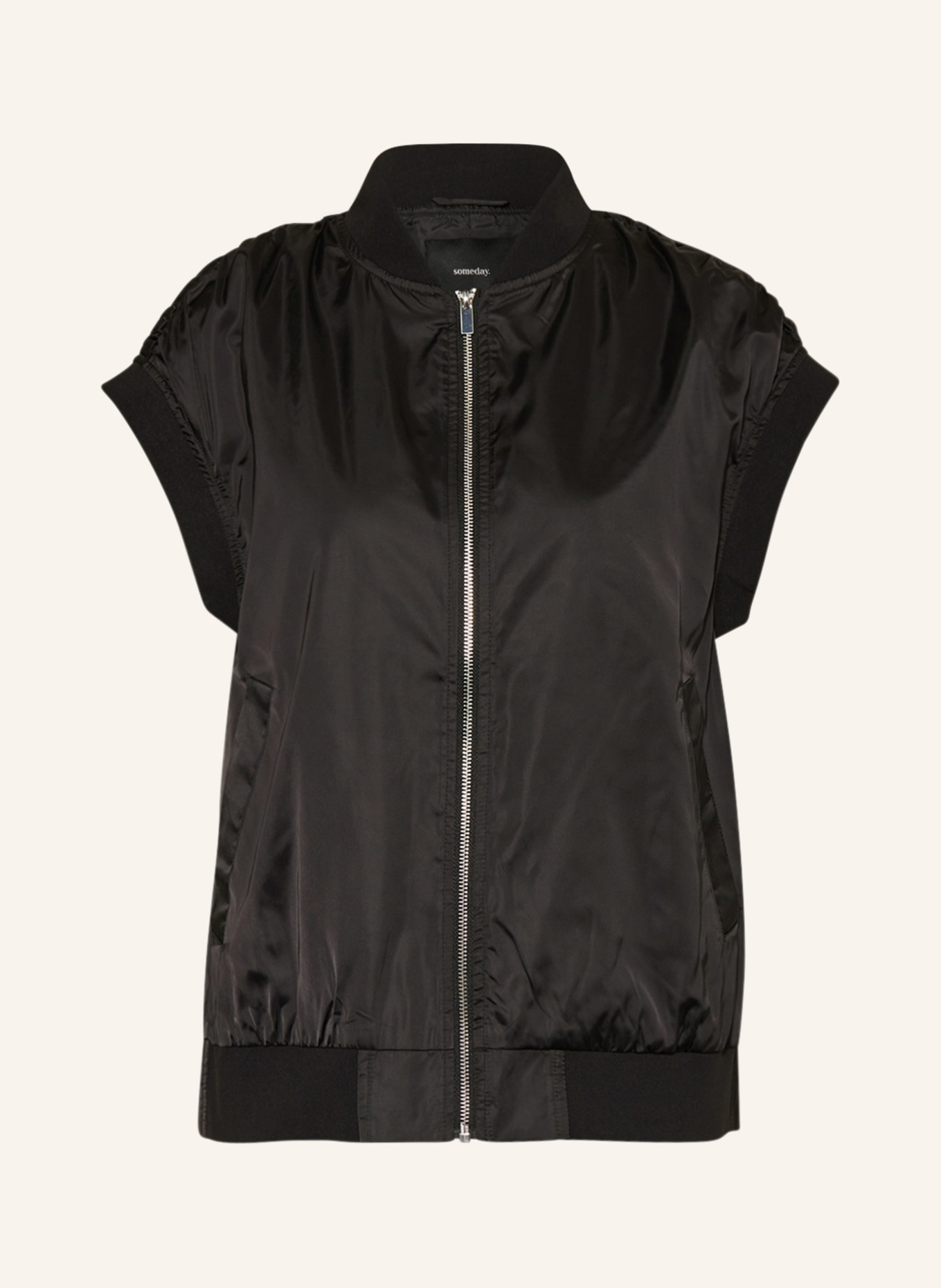 someday Vest VALENI, Color: BLACK (Image 1)