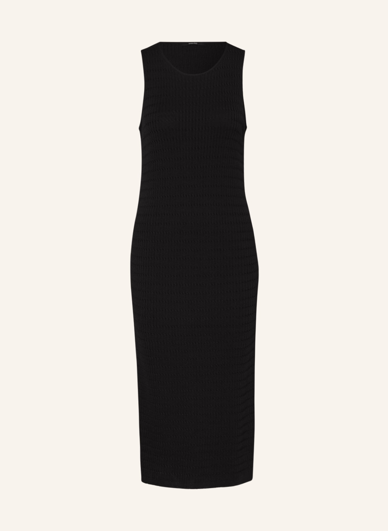 someday Knit dress QUERETA, Color: BLACK (Image 1)