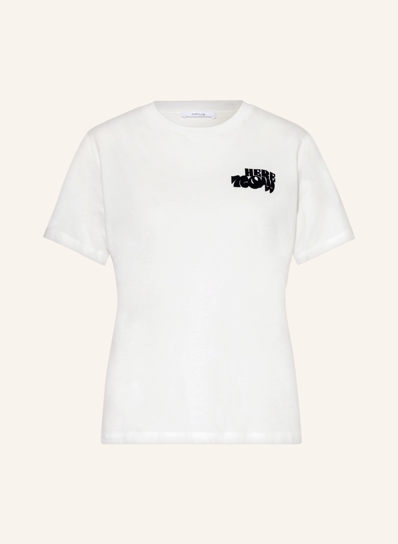 OPUS T-shirt SANOWA, Color: WHITE (Image 1)