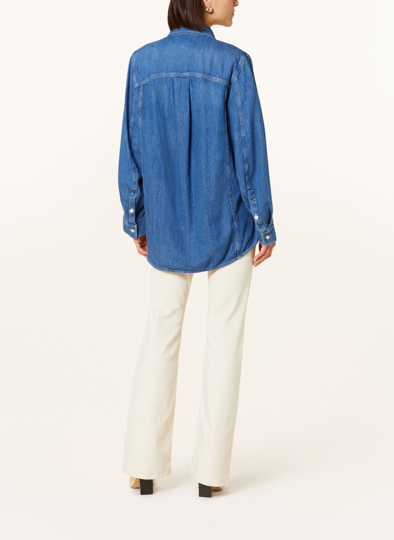 COS Jeansbluse, Farbe: 002 Blue Dusty Light (Bild 3)