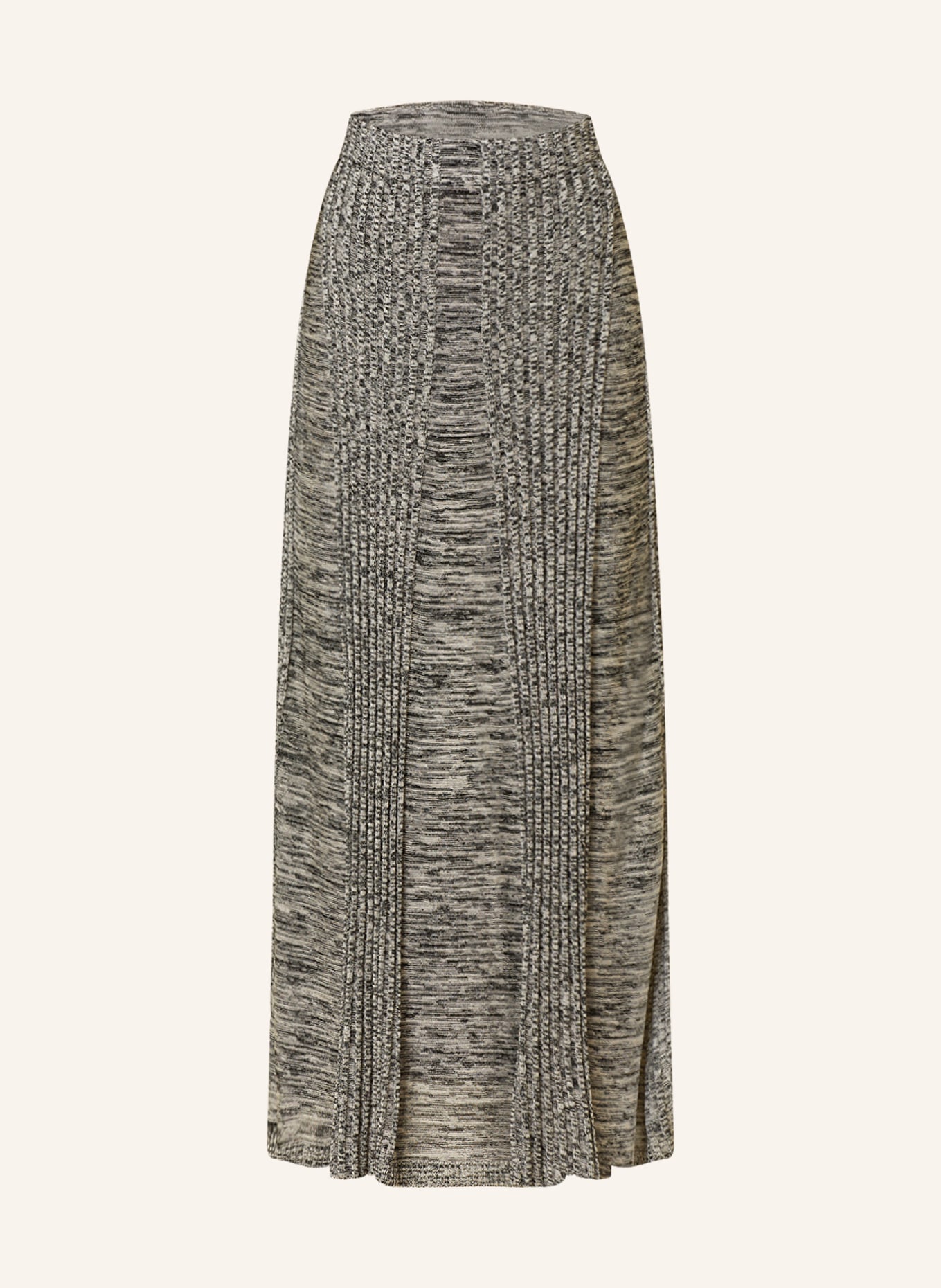 COS Knit skirt, Color: BLACK/ CREAM (Image 1)