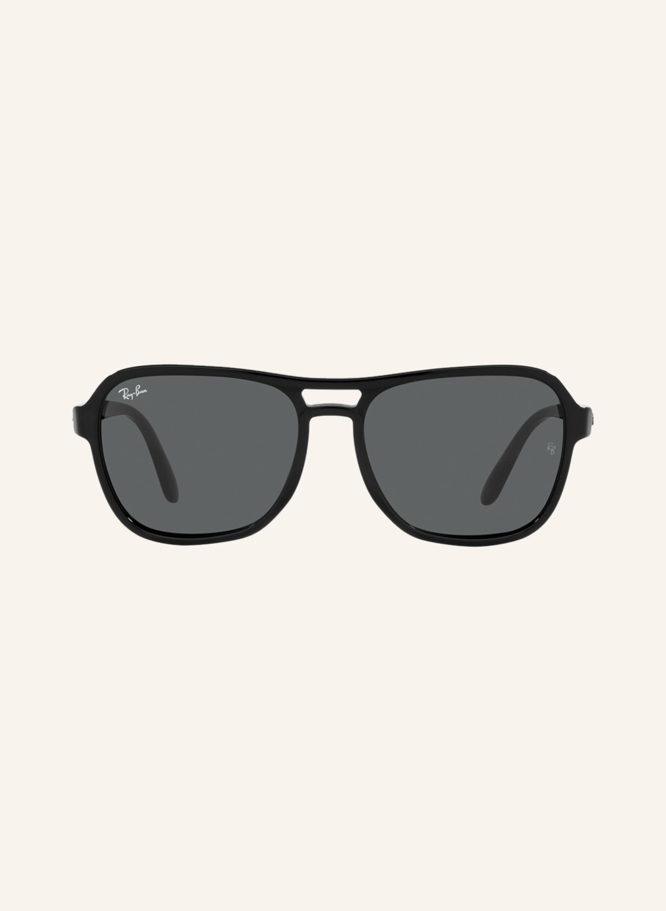 Ray-Ban Sunglasses RB4356, Color: 601/B1 BLACK/ DARK GRAY MIRRORED (Image 2)