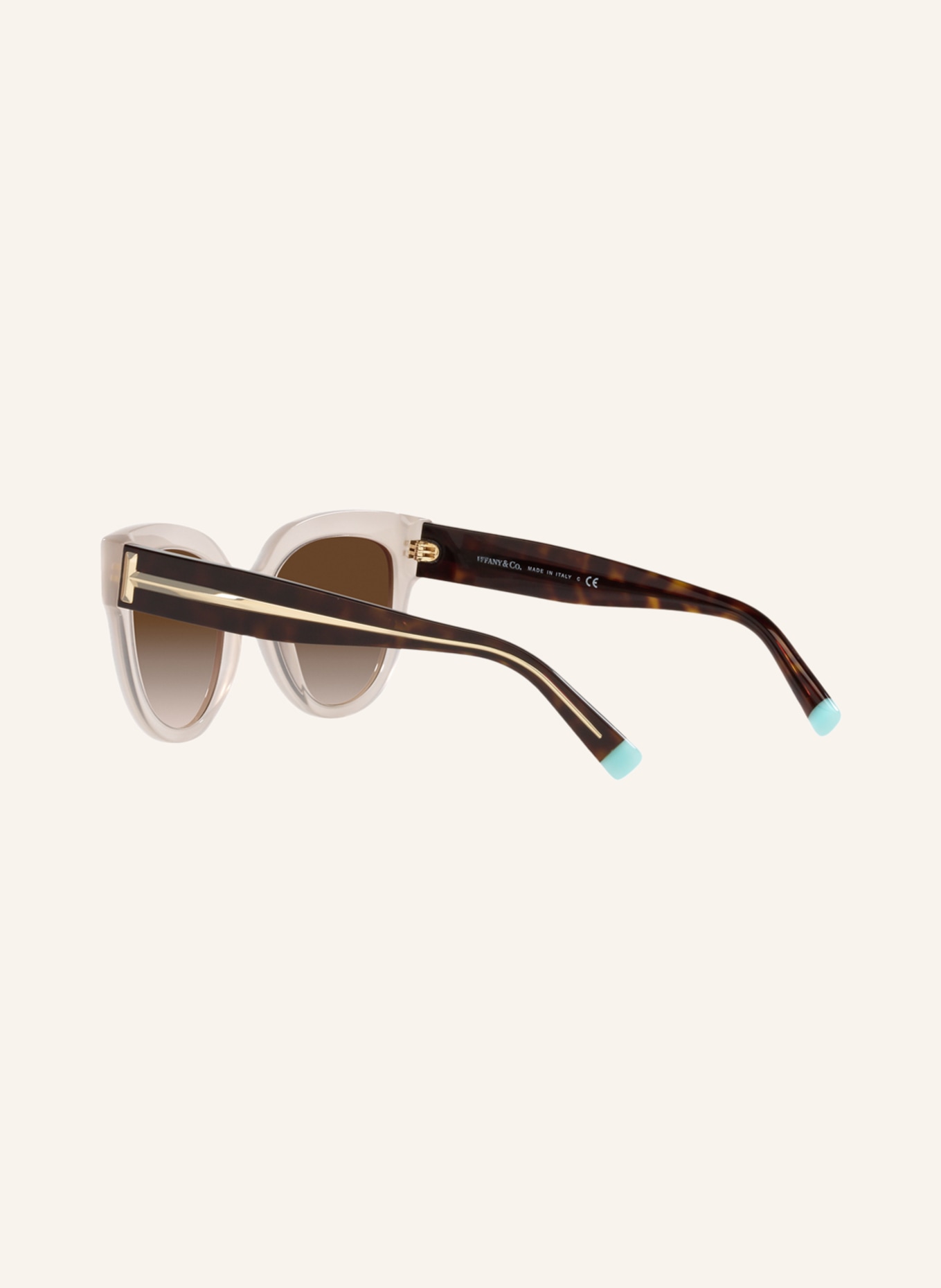 TIFFANY & Co. Sunglasses TF4186, Color: HAVANA / GRAY/ BROWN GRADIENT (Image 4)