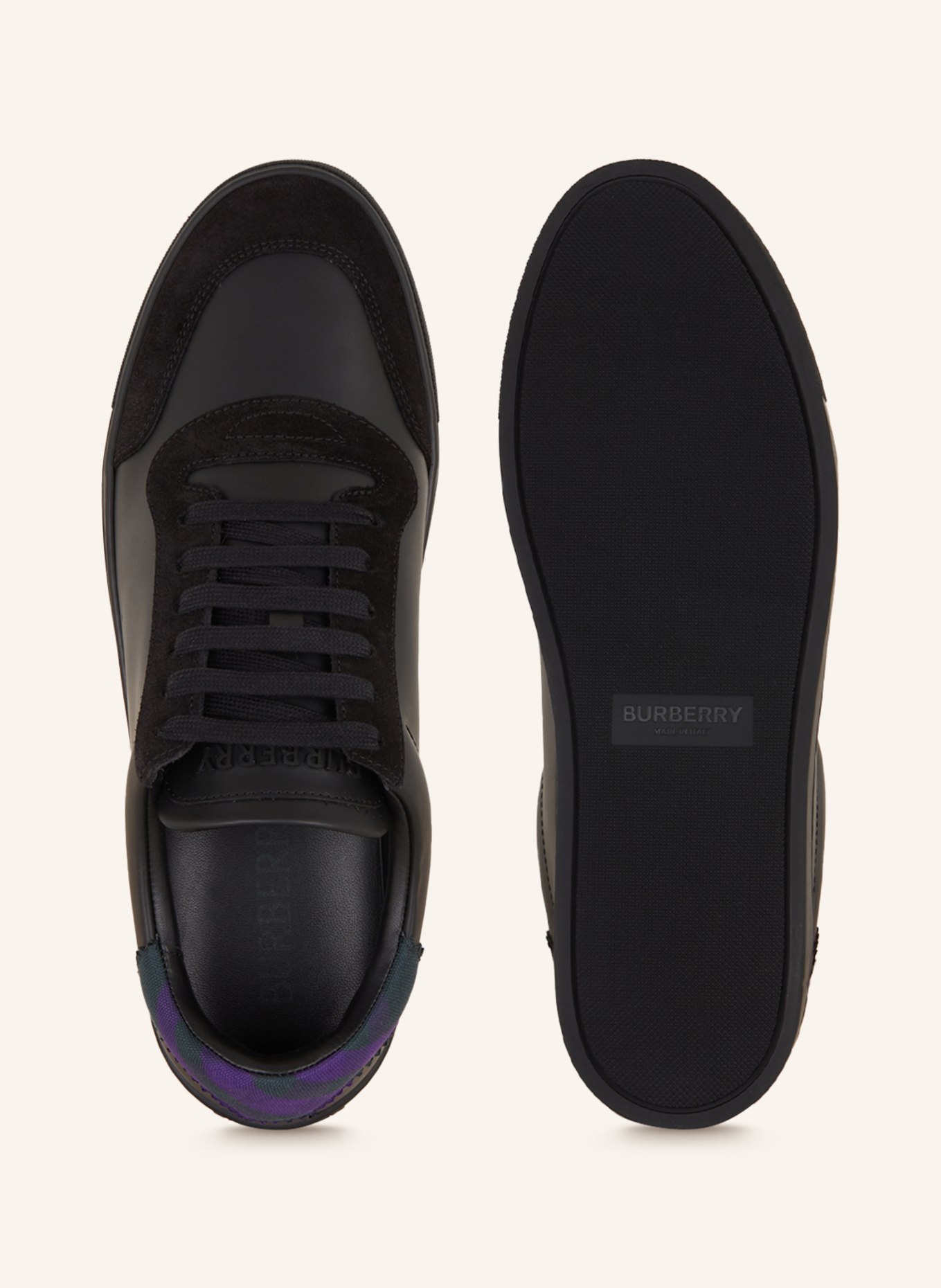 BURBERRY Sneakers ROBIN, Color: BLACK (Image 5)