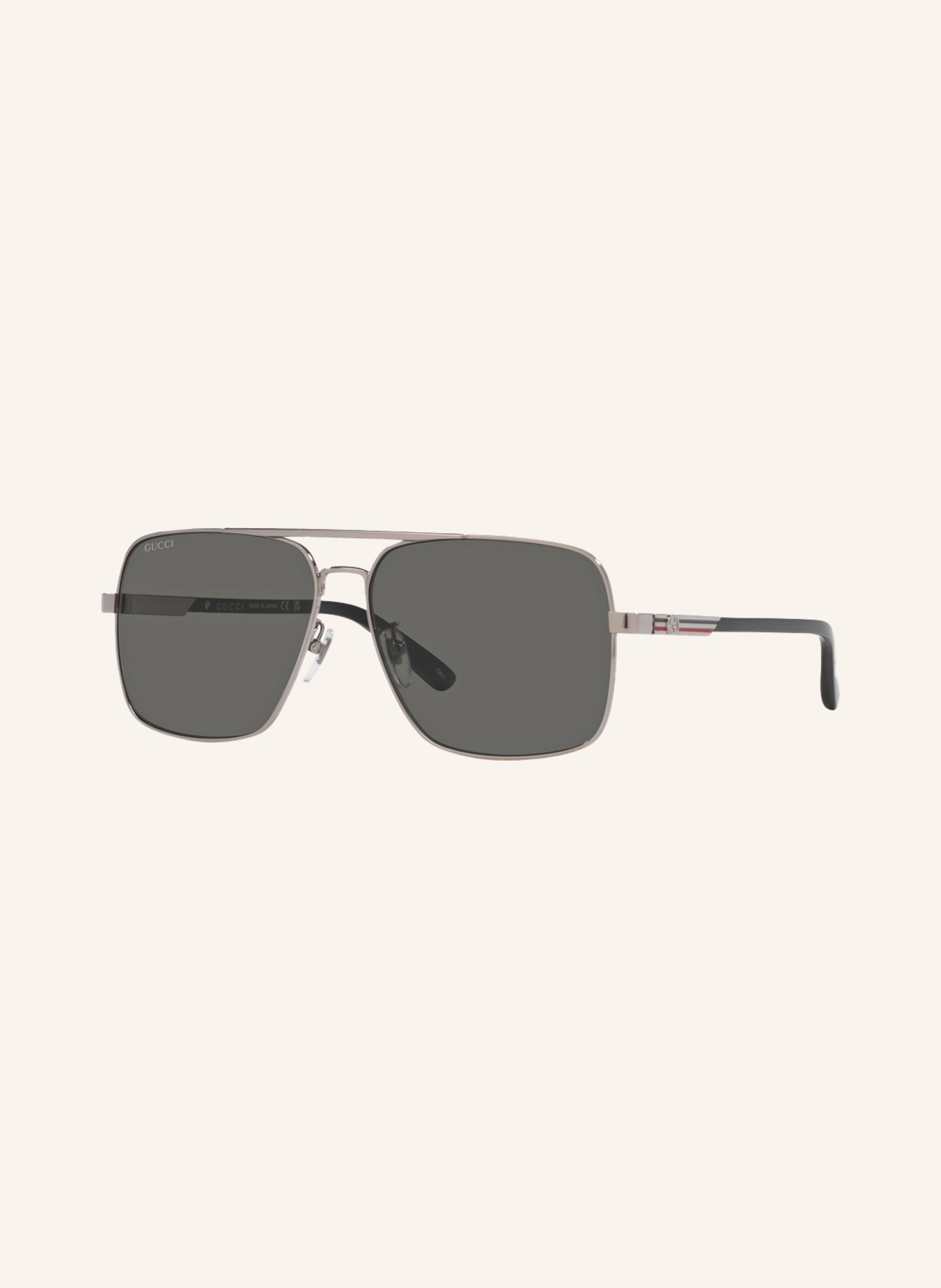 GUCCI Sunglasses GG1289, Color: 4100L1 - SILVER/ GRAY (Image 1)