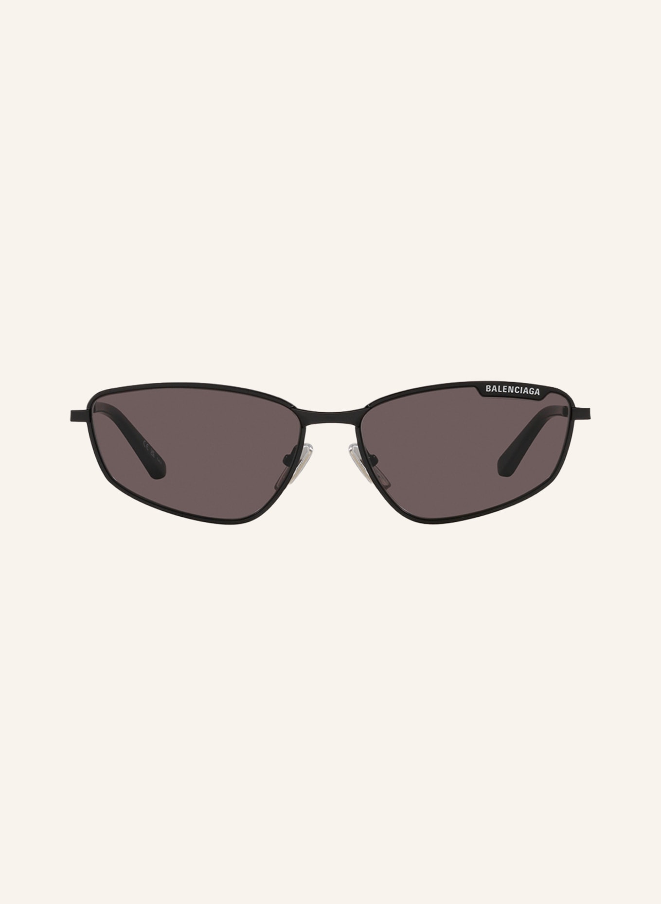 BALENCIAGA Sunglasses BB0277, Color: 1100L1 - BLACK/ GRAY (Image 2)