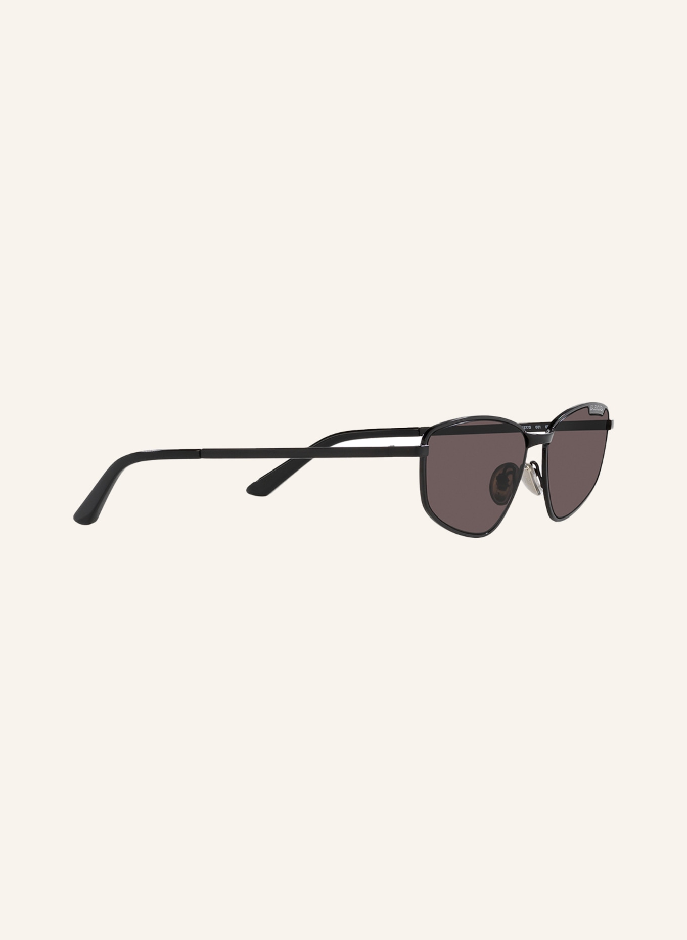 BALENCIAGA Sunglasses BB0277, Color: 1100L1 - BLACK/ GRAY (Image 3)