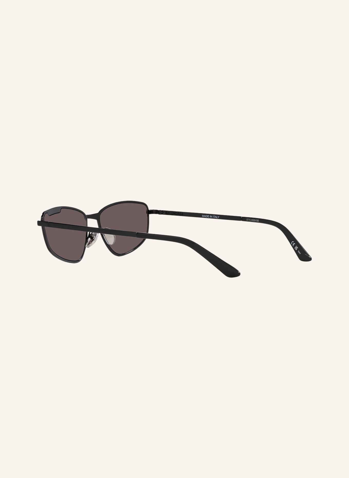 BALENCIAGA Sunglasses BB0277, Color: 1100L1 - BLACK/ GRAY (Image 4)