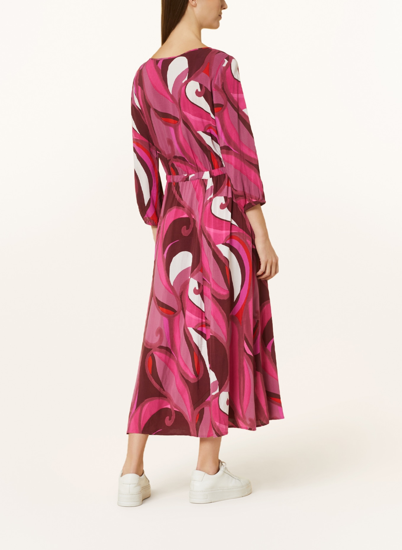 CARTOON Kleid mit 3/4-Arm, Farbe: PINK/ DUNKELROT/ FUCHSIA (Bild 3)