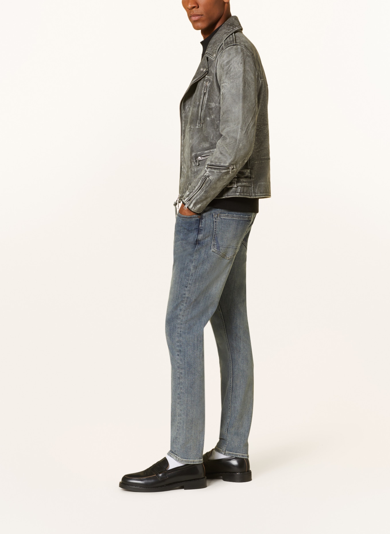 ALLSAINTS Jeans REX Slim Fit, Farbe: 2999 Vintage Indigo (Bild 4)