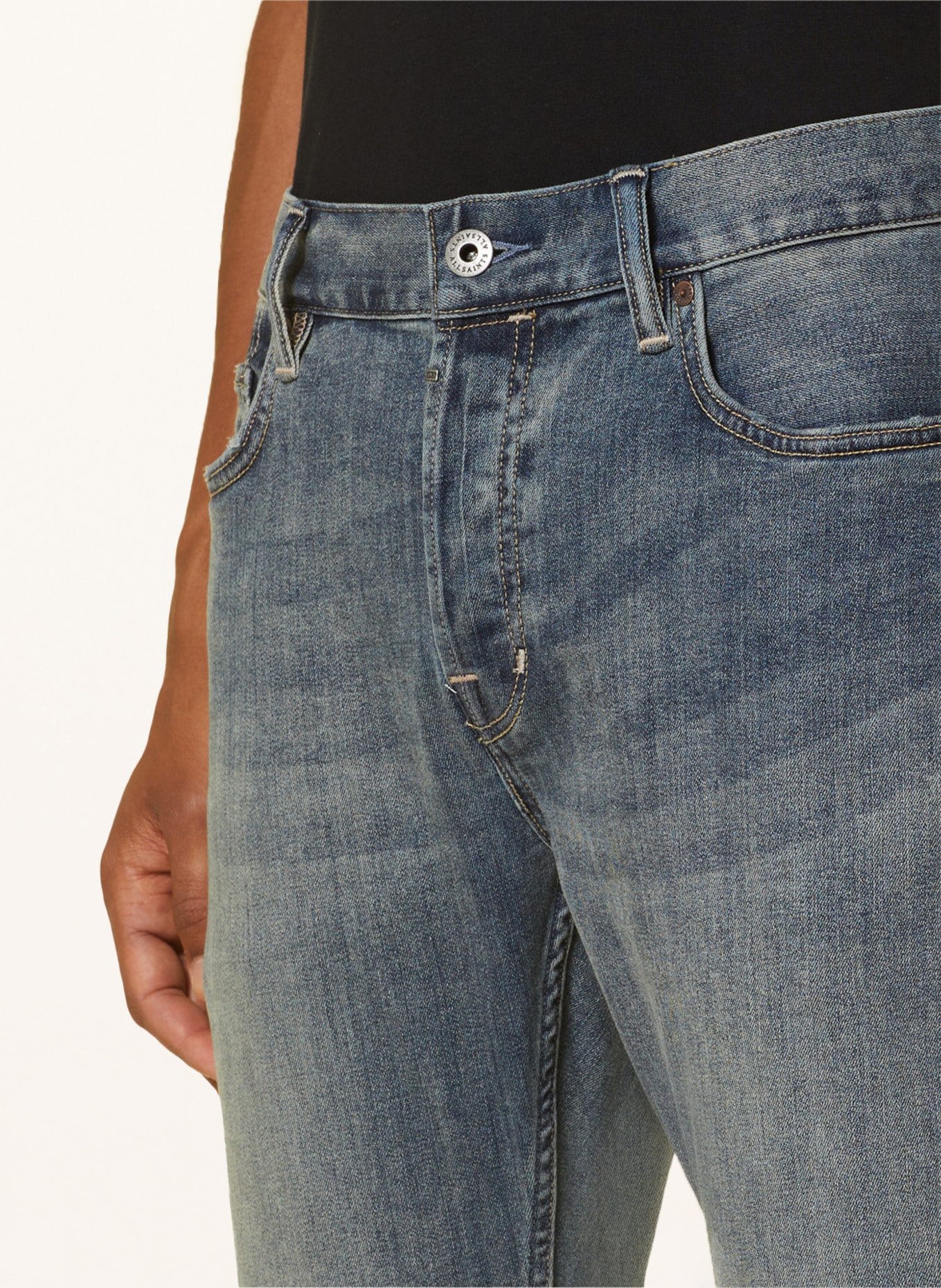 ALLSAINTS Jeans REX Slim Fit, Farbe: 2999 Vintage Indigo (Bild 6)