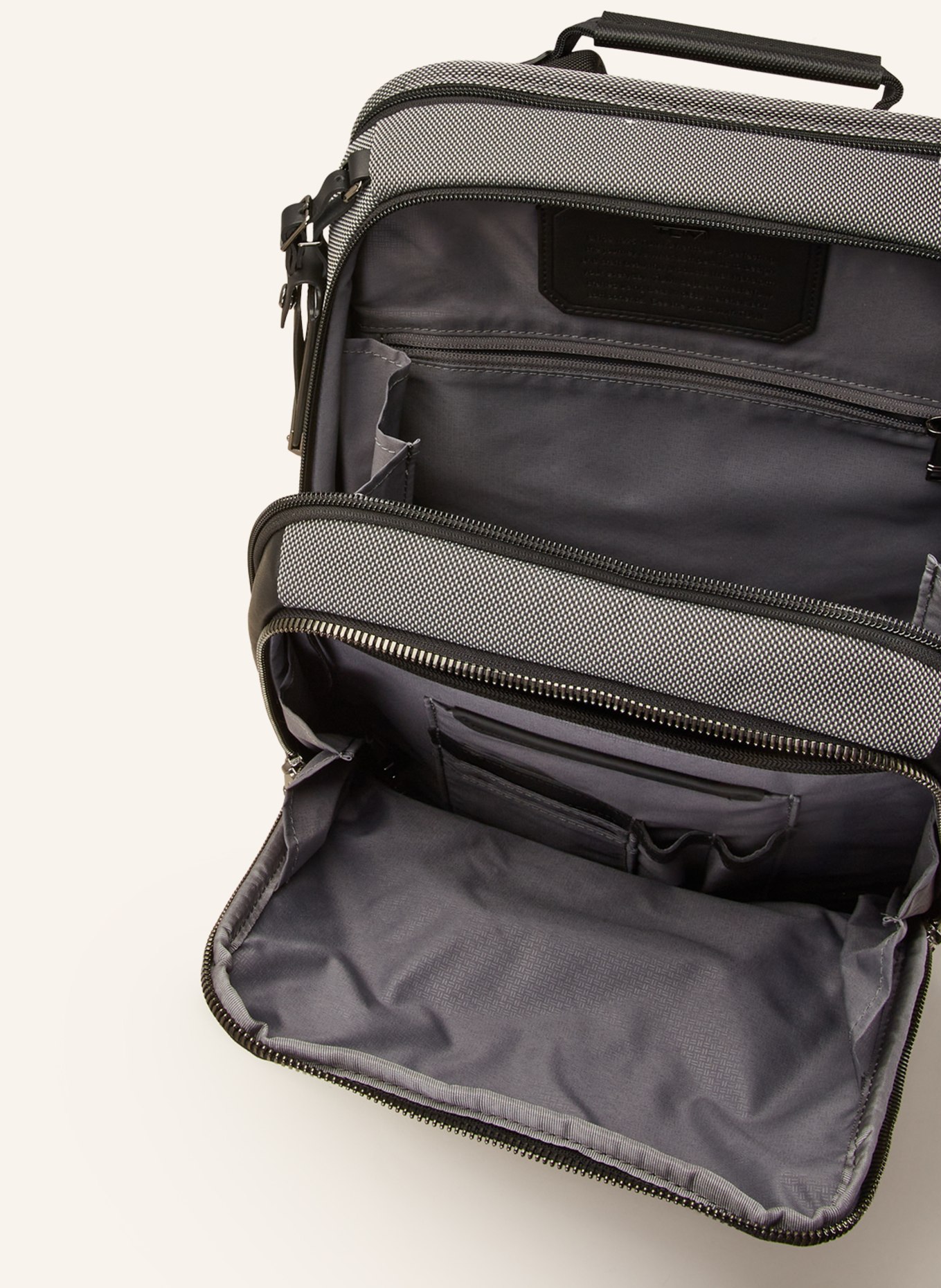 TUMI Backpack ALPHA SLIM, Color: GRAY/ BLACK (Image 3)