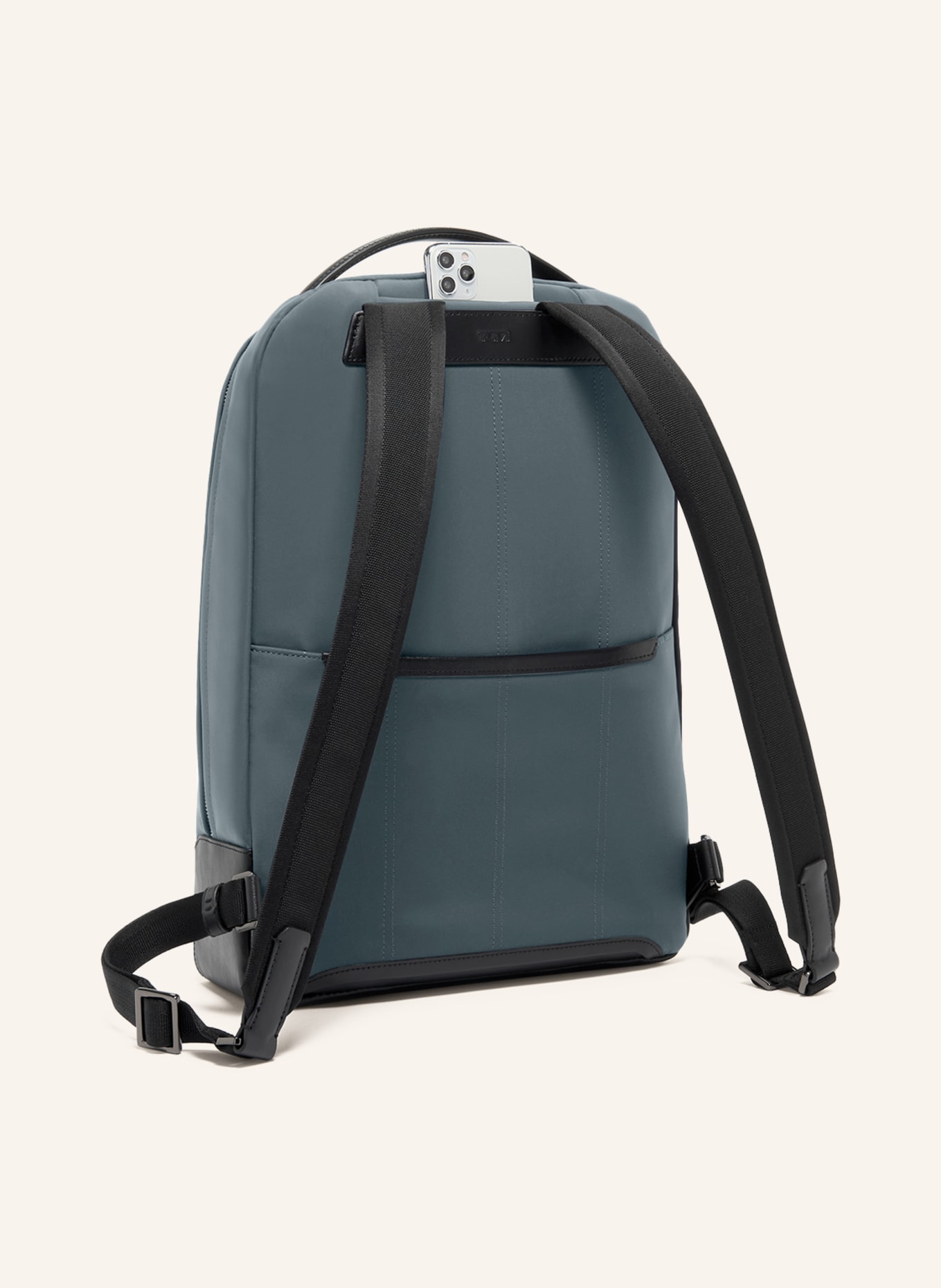 TUMI HARRISON backpack BRADNER with laptop compartment, Color: TEAL/ GRAY (Image 4)