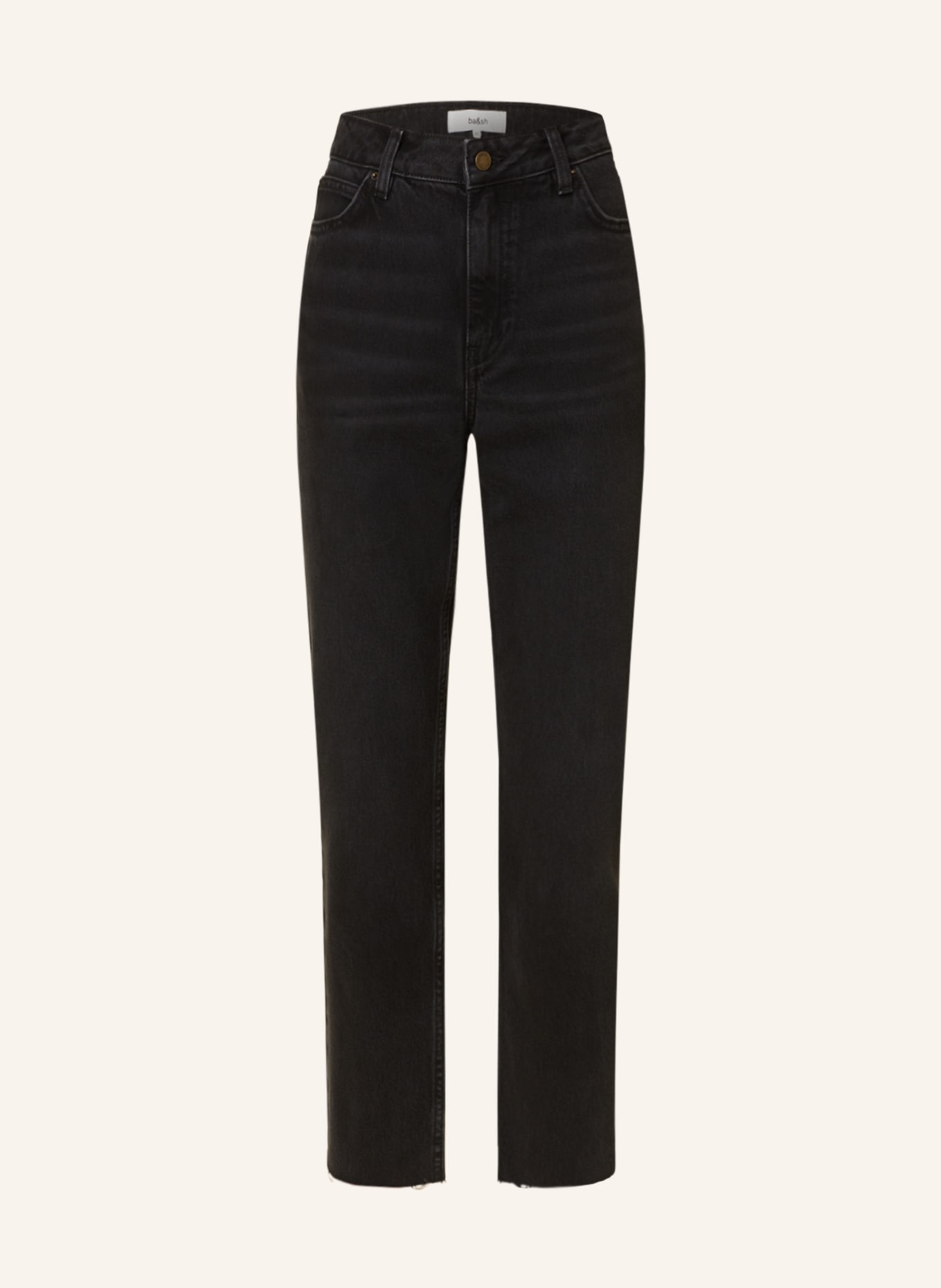 ba&sh 7/8-Jeans EVAN, Farbe: BLACK BLACKSTONE (Bild 1)