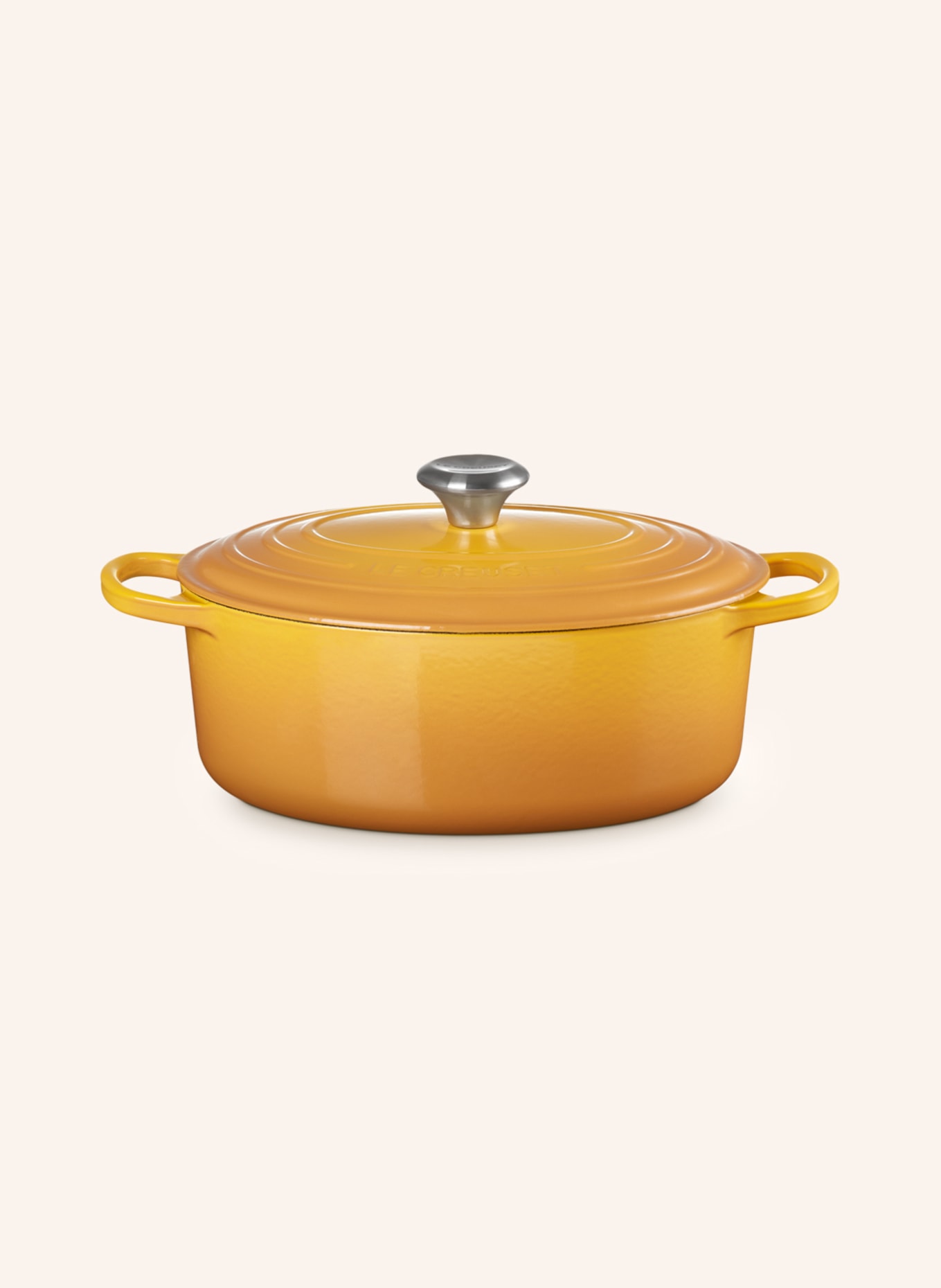 LE CREUSET Brytfanna SIGNATURE, Kolor: CIEMNOŻÓŁTY (Obrazek 1)