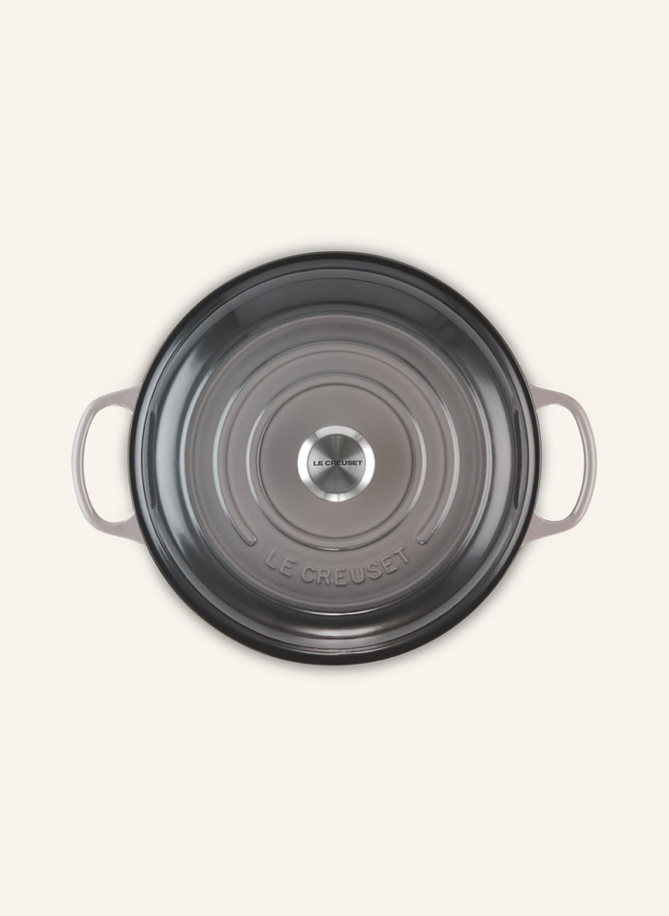 LE CREUSET Profesjonalny garnek gourmet SIGNATURE, Kolor: FLINT (Obrazek 2)