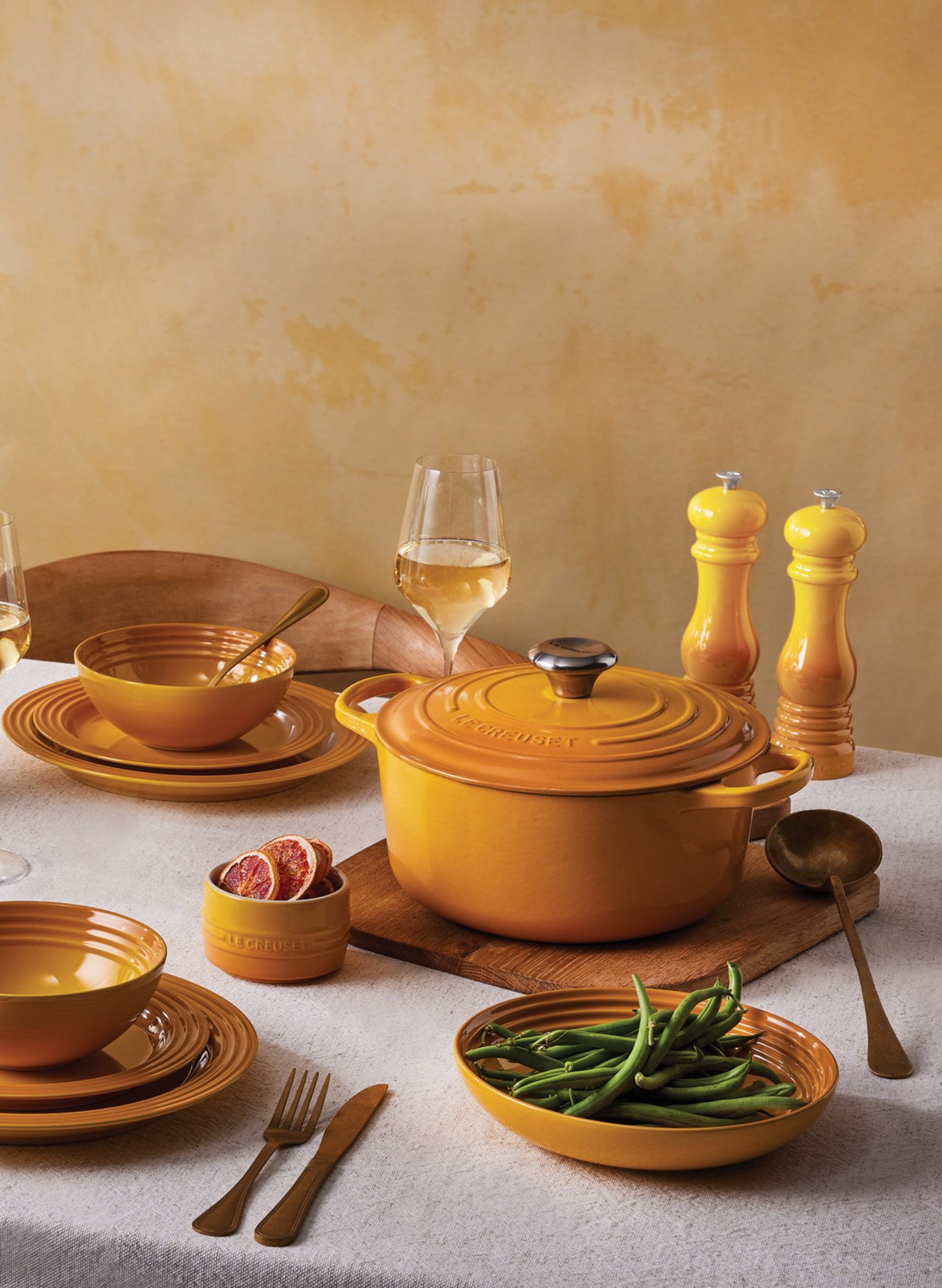 LE CREUSET Młynek do pieprzu, Kolor: ŻÓŁTY (Obrazek 2)