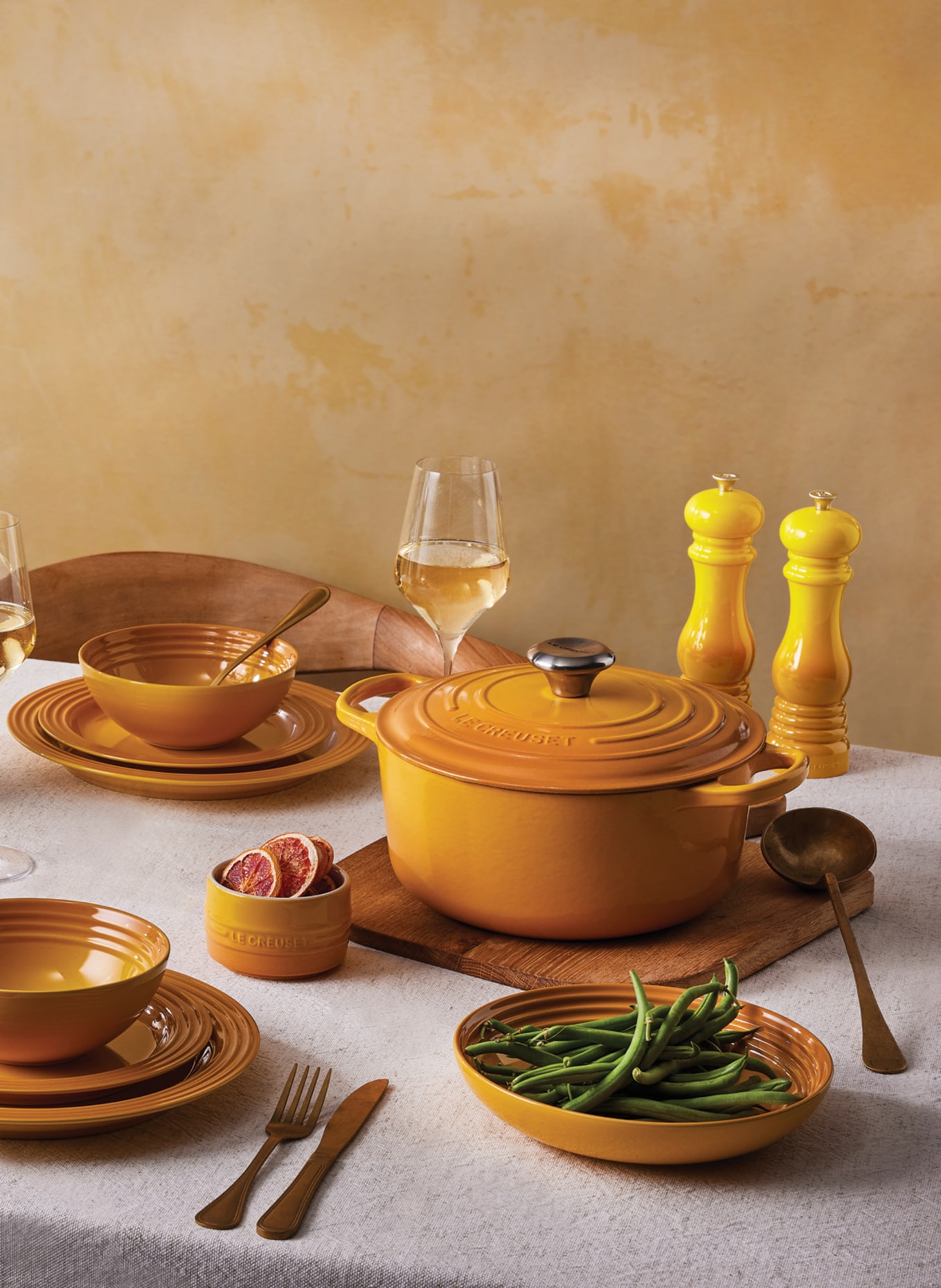 LE CREUSET Młynek do soli, Kolor: ŻÓŁTY (Obrazek 3)