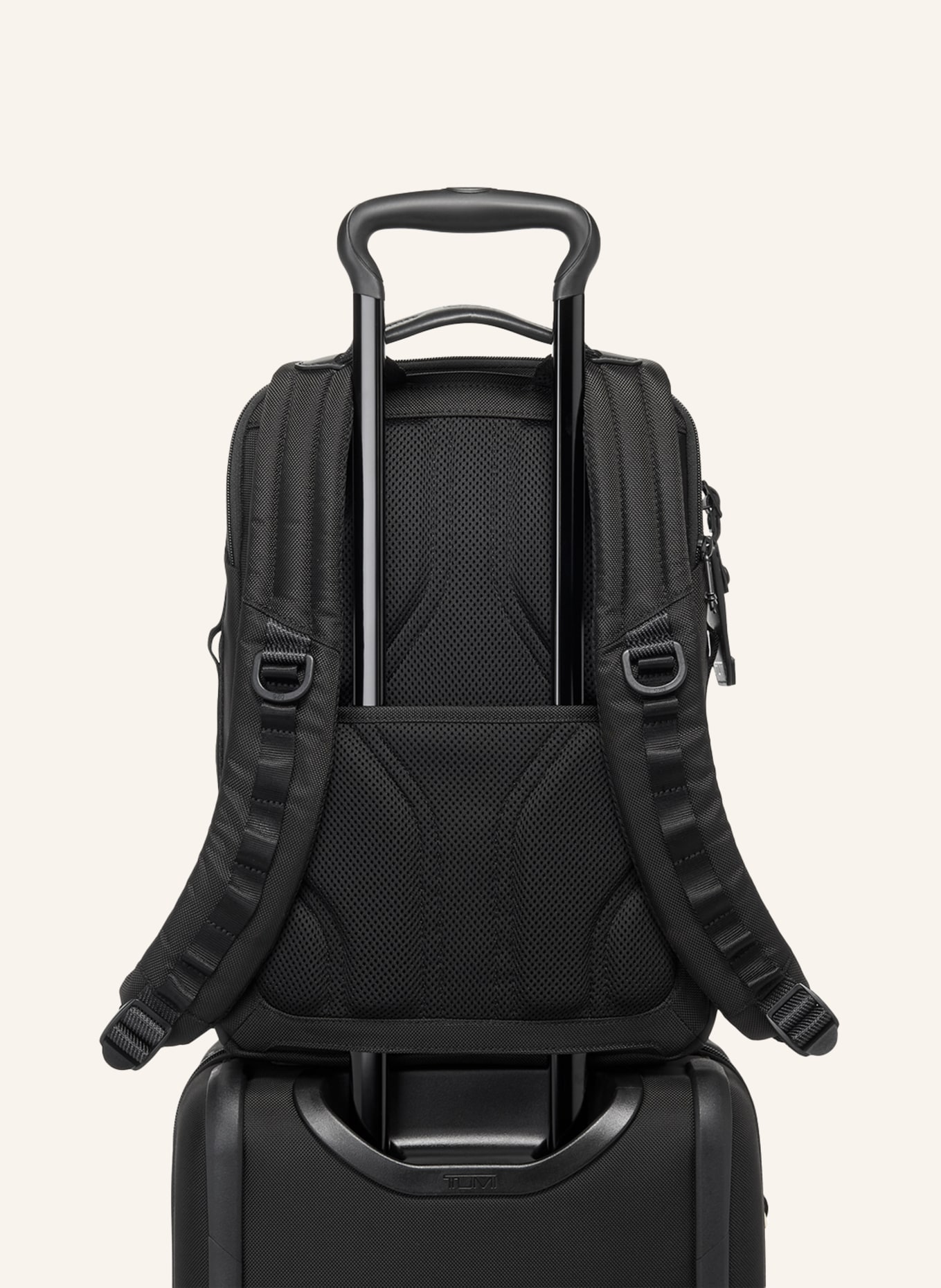 TUMI ALPHA BRAVO backpack DYNAMIC with laptop compartment, Color: BLACK (Image 4)