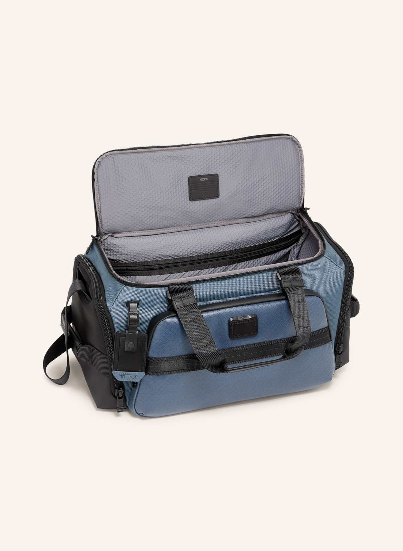 TUMI ALPHA BRAVO travel bag MASON, Color: BLACK/ BLUE GRAY (Image 3)