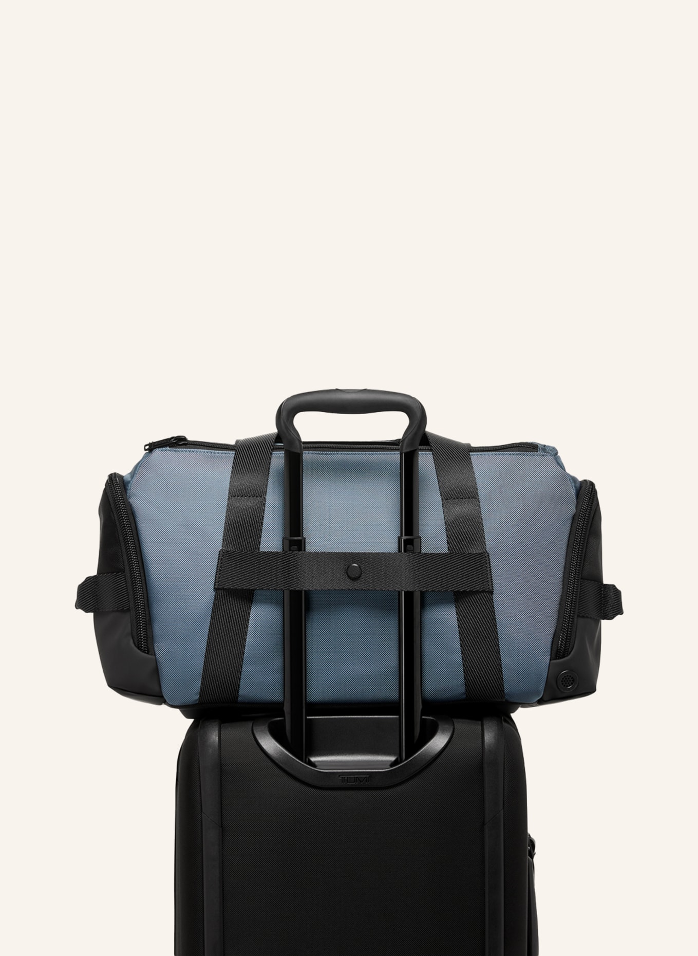 TUMI ALPHA BRAVO travel bag MASON, Color: BLACK/ BLUE GRAY (Image 4)