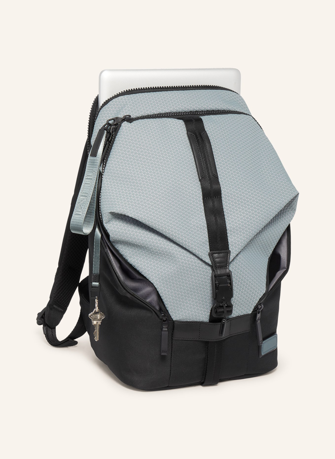 TUMI TAHOE Backpack FINCH with laptop compartment, Color: GRAY (Image 2)