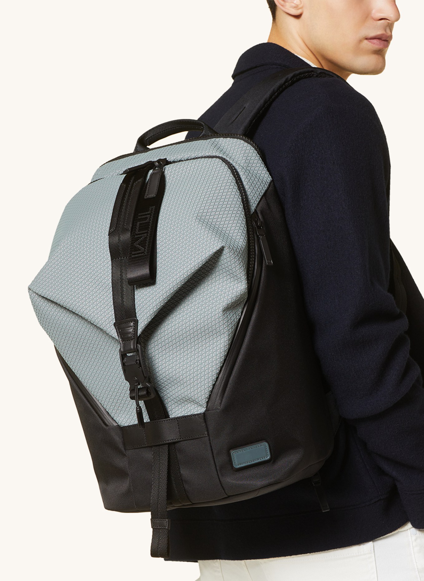 TUMI TAHOE Backpack FINCH with laptop compartment, Color: GRAY (Image 5)