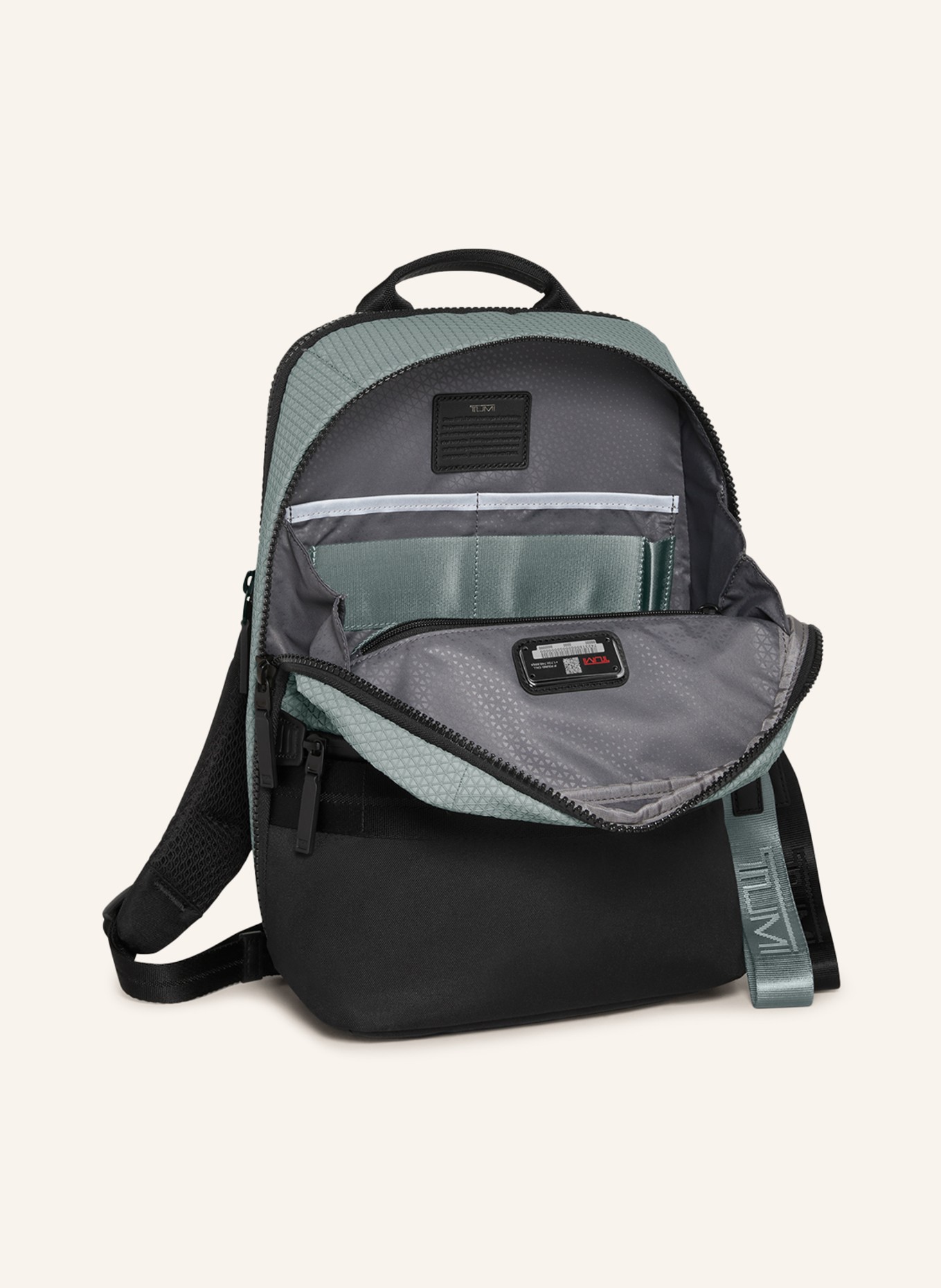 TUMI TAHOE Backpack NOTTAWAY with laptop compartment, Color: GRAY/ BLACK (Image 2)