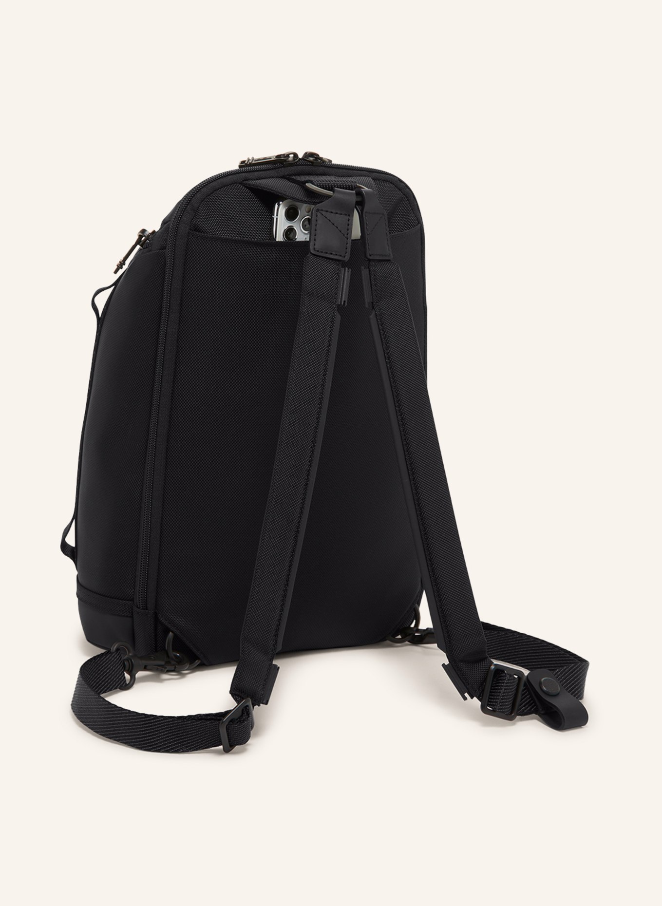 TUMI ALPHA BRAVO backpack KNIGHT SLING, Color: BLACK (Image 4)