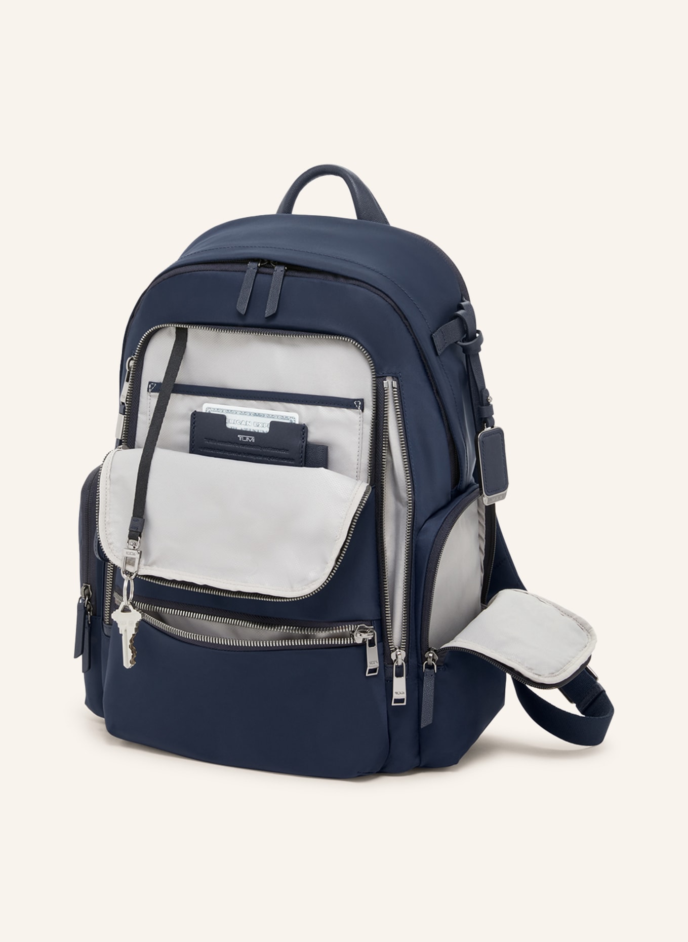 TUMI VOYAGEUR backpack CELINA with laptop compartment, Color: DARK BLUE (Image 3)
