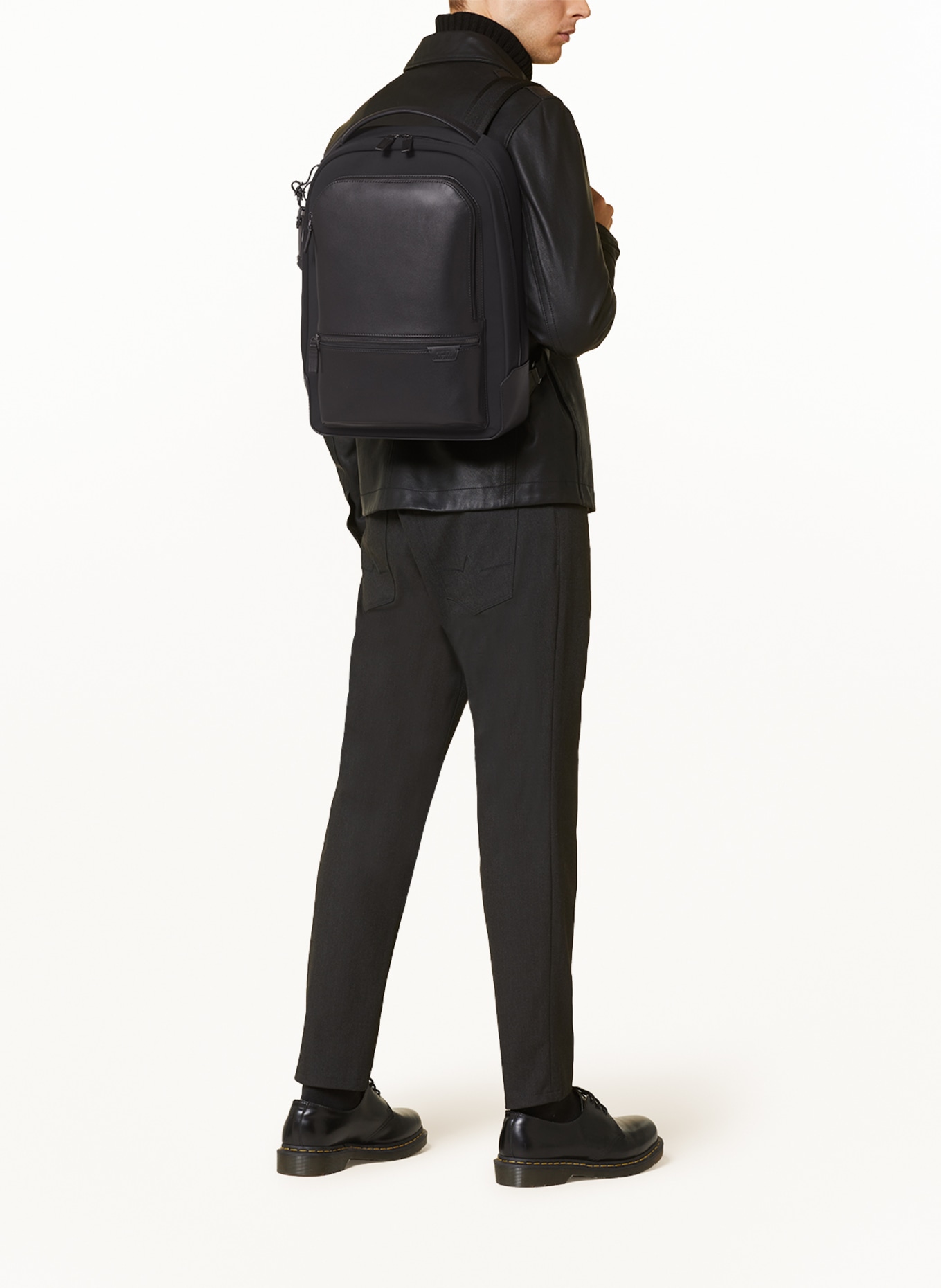 TUMI HARRISON backpack BRADNER with laptop compartment, Color: BLACK (Image 7)