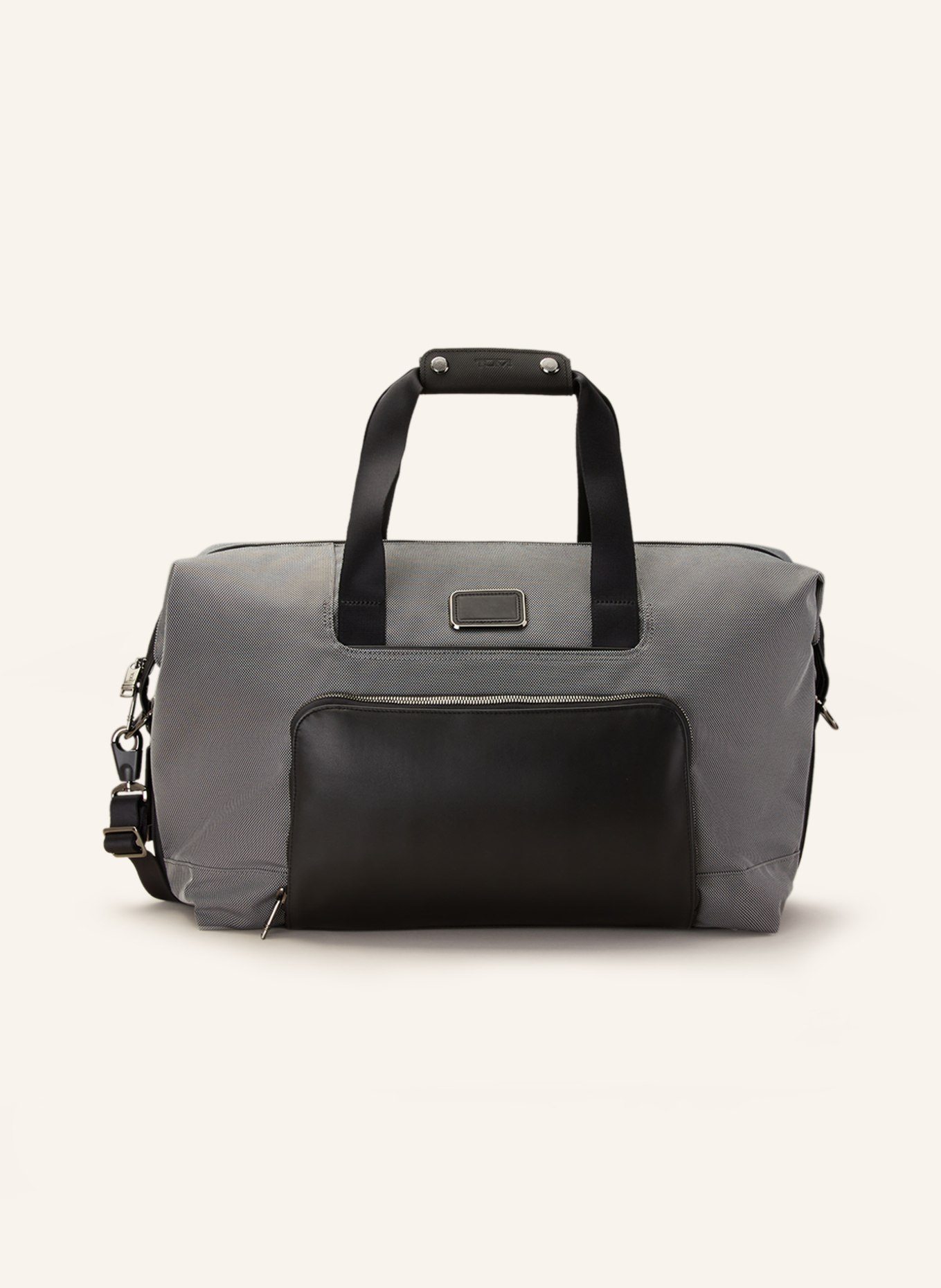 TUMI Travel bag ALPHA DOUBLE EXPANSION, Color: GRAY/ BLACK (Image 1)