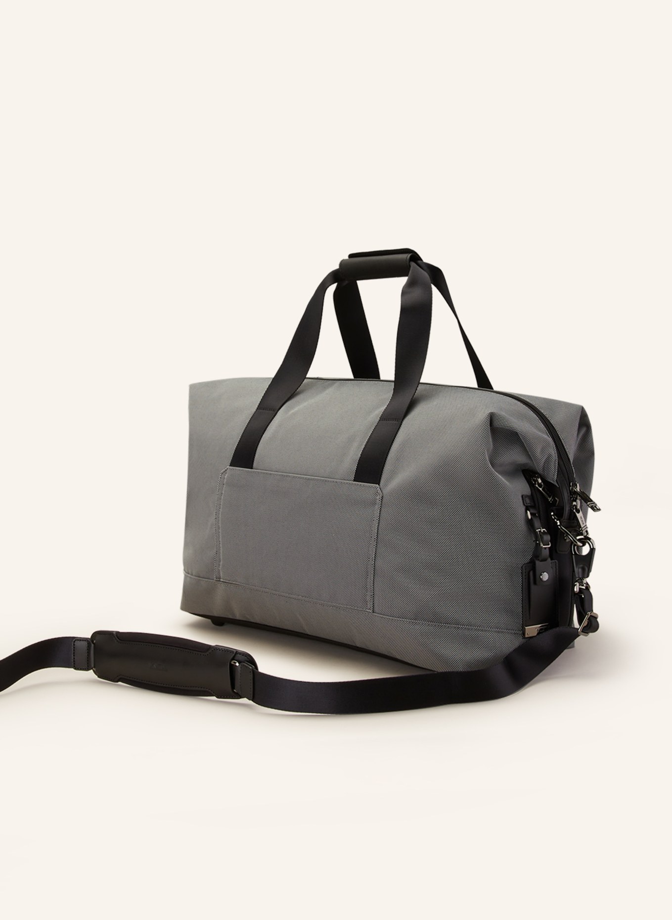 TUMI Travel bag ALPHA DOUBLE EXPANSION, Color: GRAY/ BLACK (Image 2)