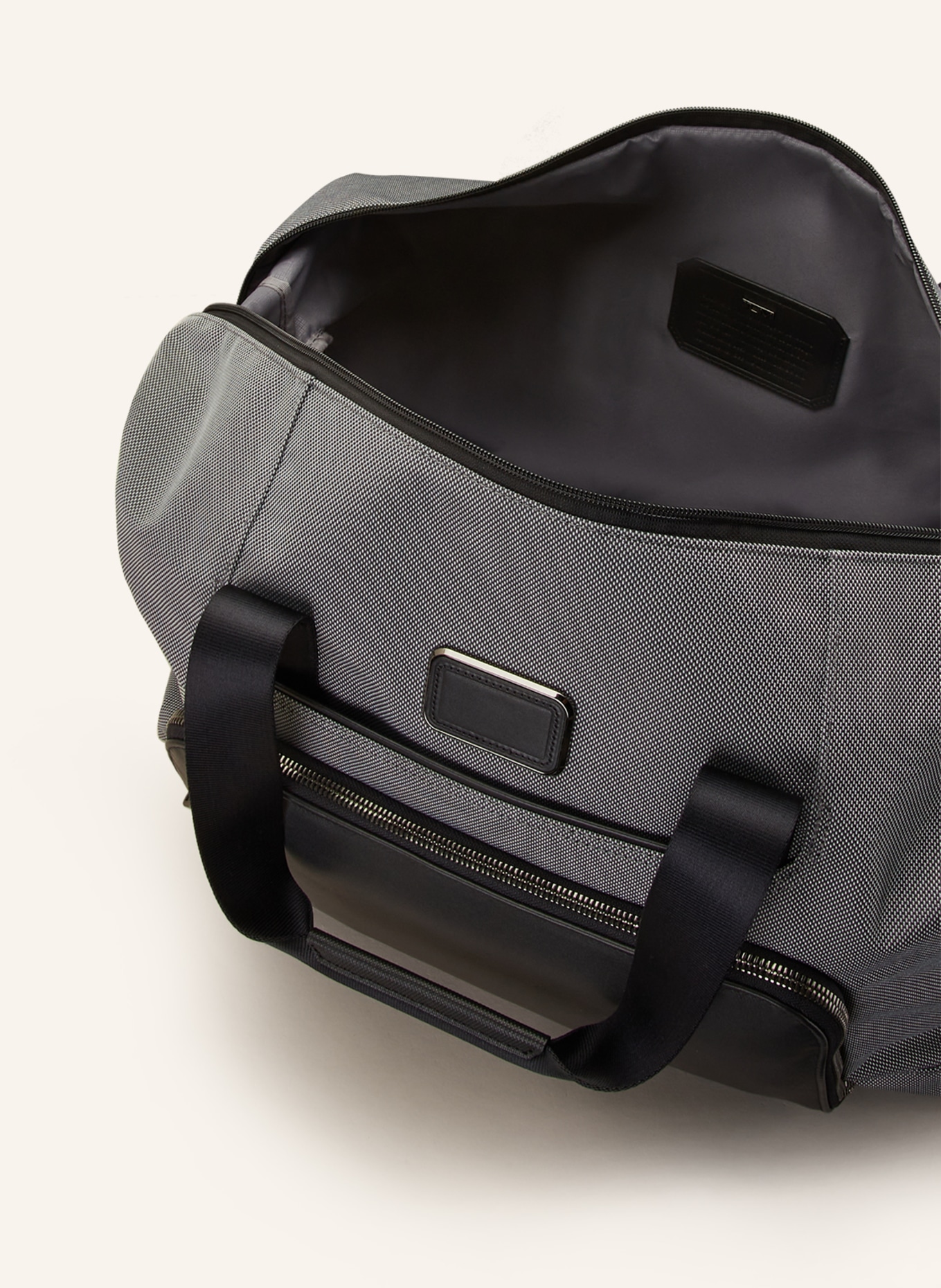 TUMI Travel bag ALPHA DOUBLE EXPANSION, Color: GRAY/ BLACK (Image 3)