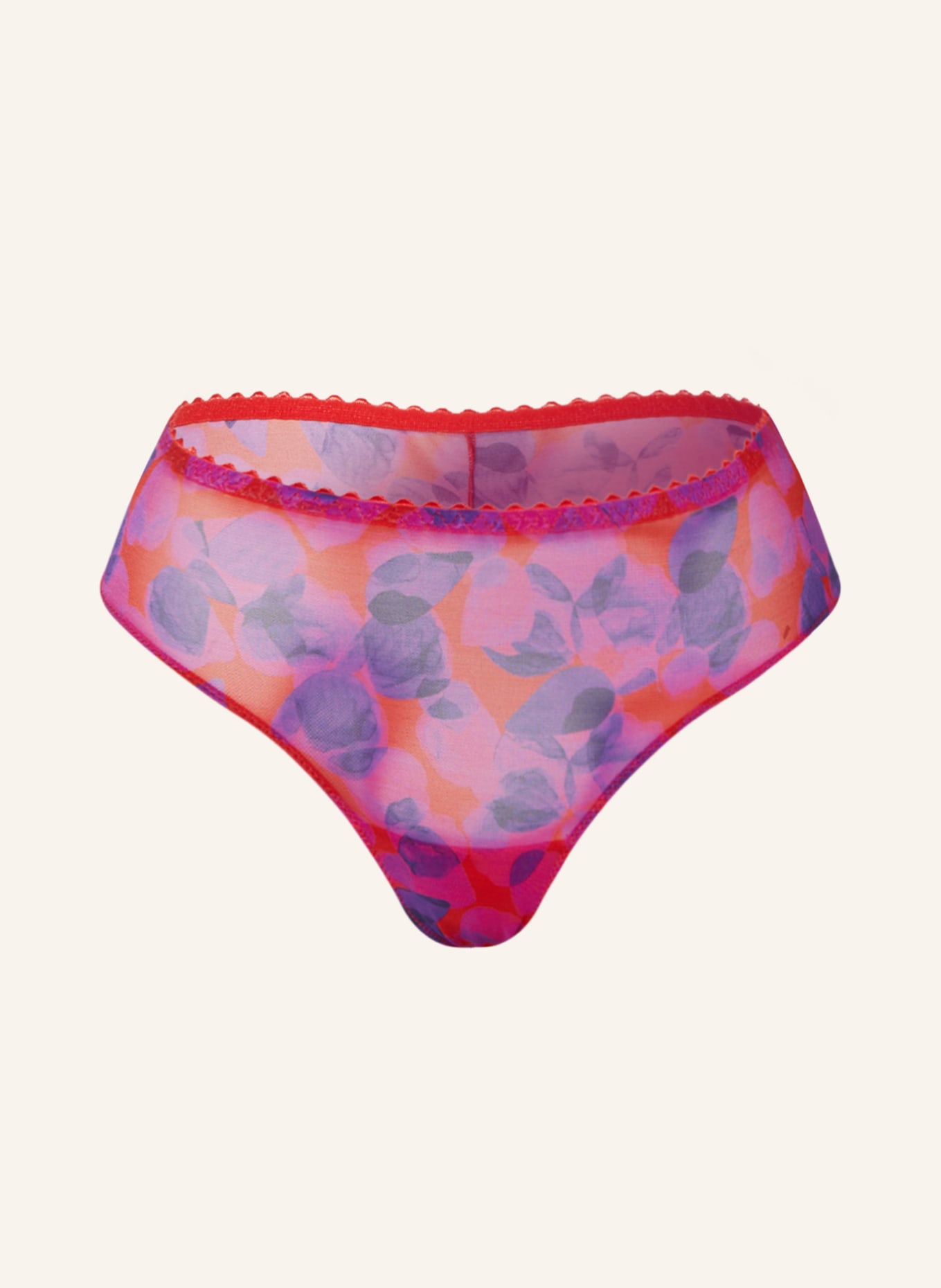 PrimaDonna Panty LENOX HILL, Color: PURPLE/ RED (Image 1)