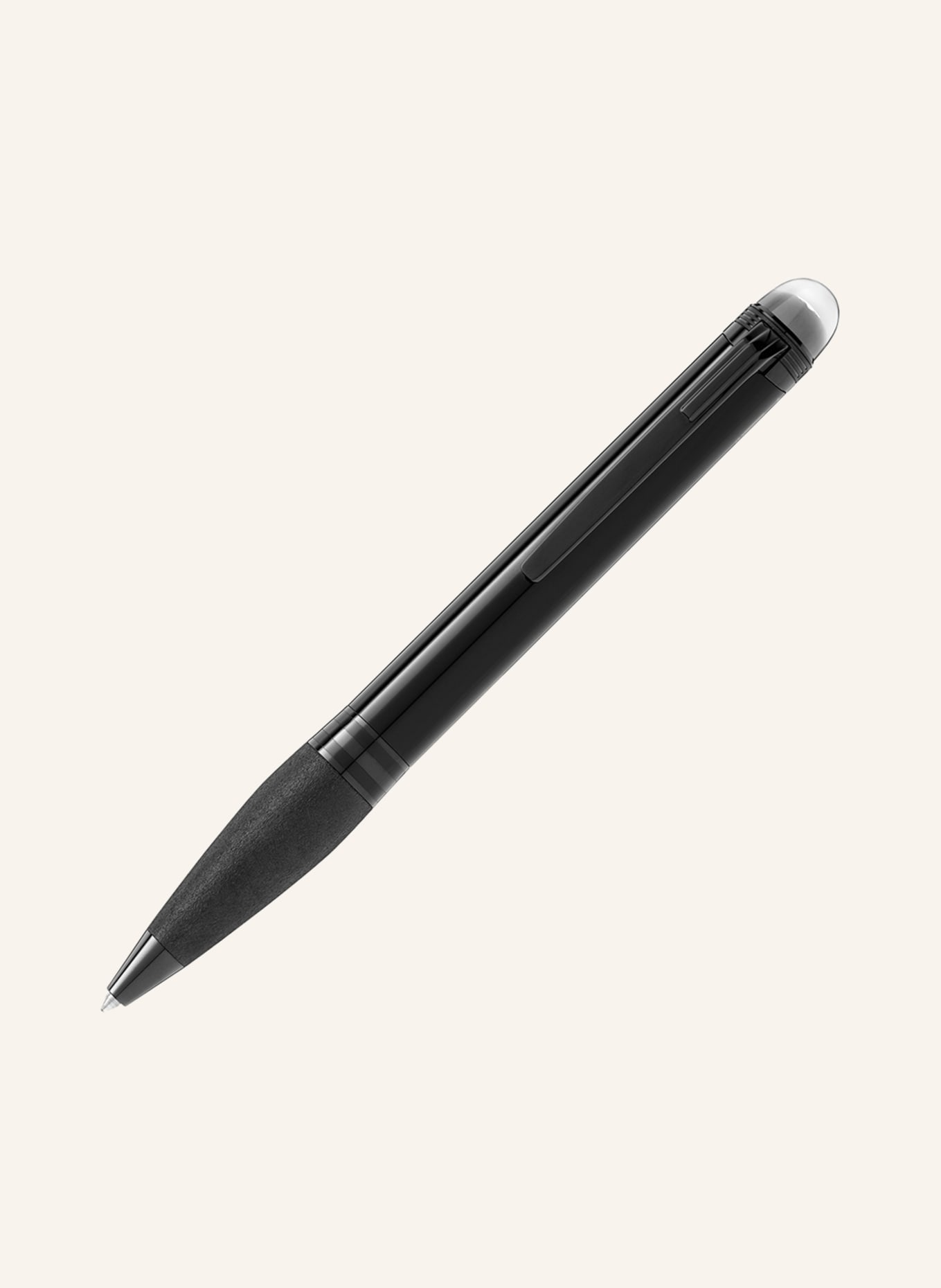 MONTBLANC Długopis obrotowy BLACK COSMOS, Kolor: CZARNY (Obrazek 1)