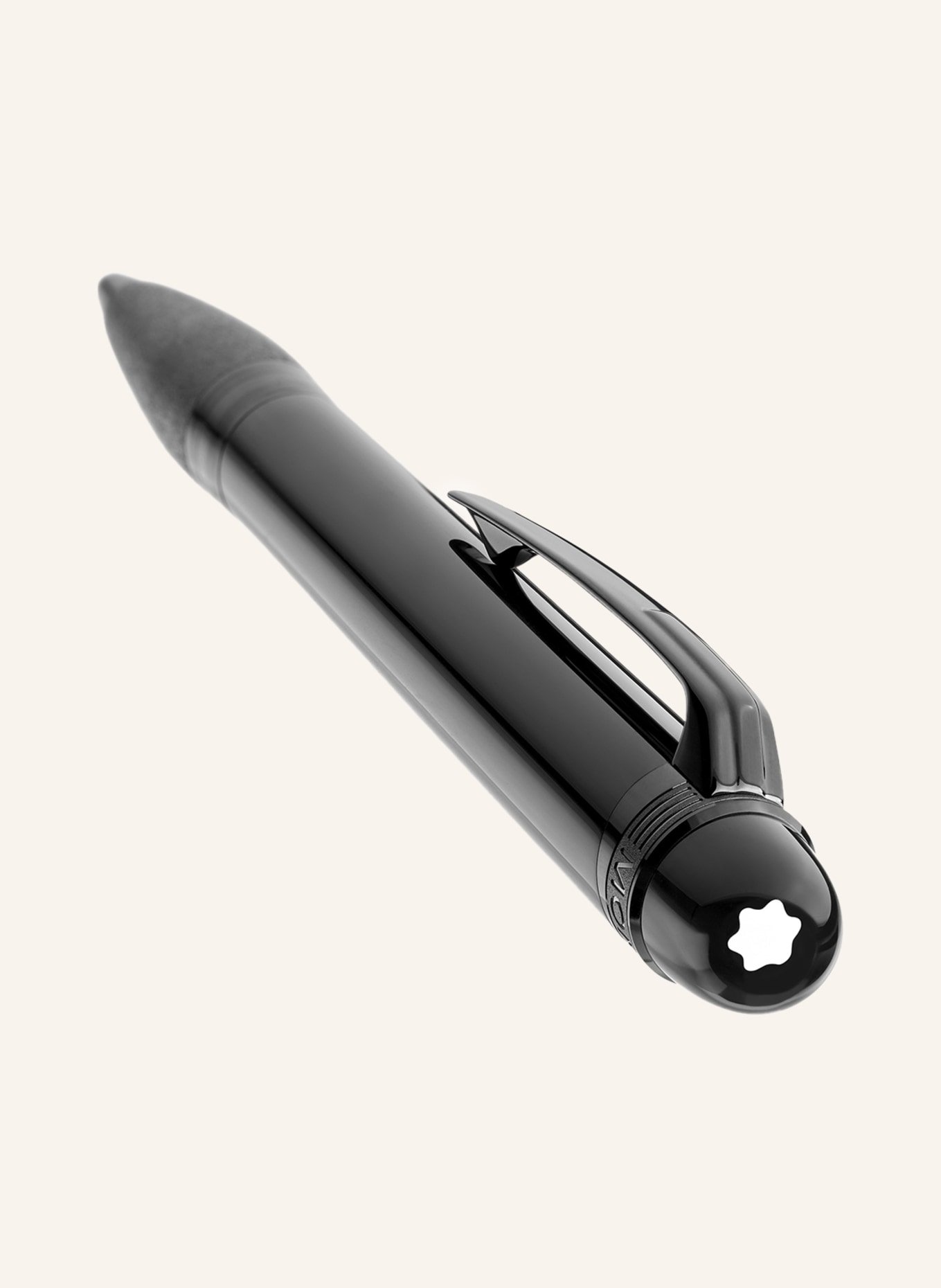 MONTBLANC Otočné kuličkové pero BLACK COSMOS, Barva: ČERNÁ (Obrázek 3)