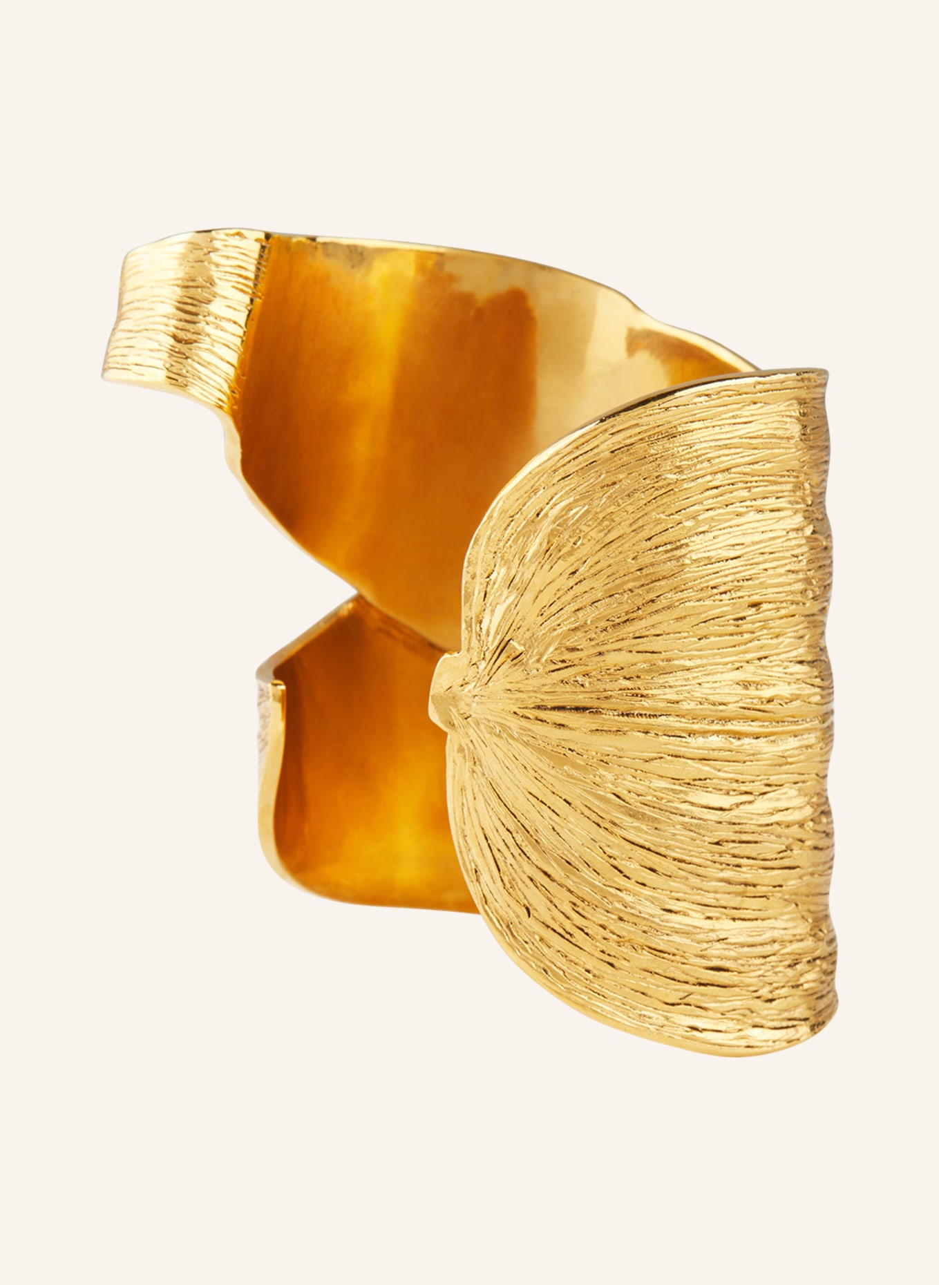SAINT LAURENT Armreif LEAF CUFF, Farbe: GOLD (Bild 2)