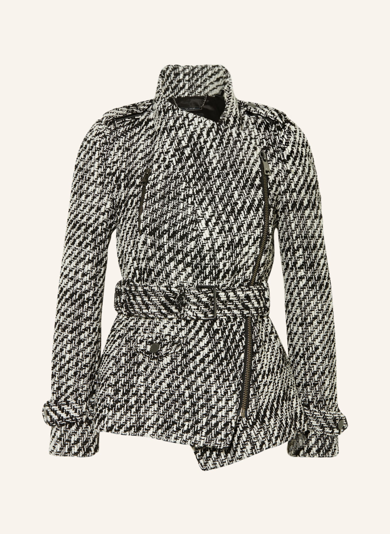TED BAKER Tweed jacket ROSEBY, Color: BLACK/ WHITE (Image 1)