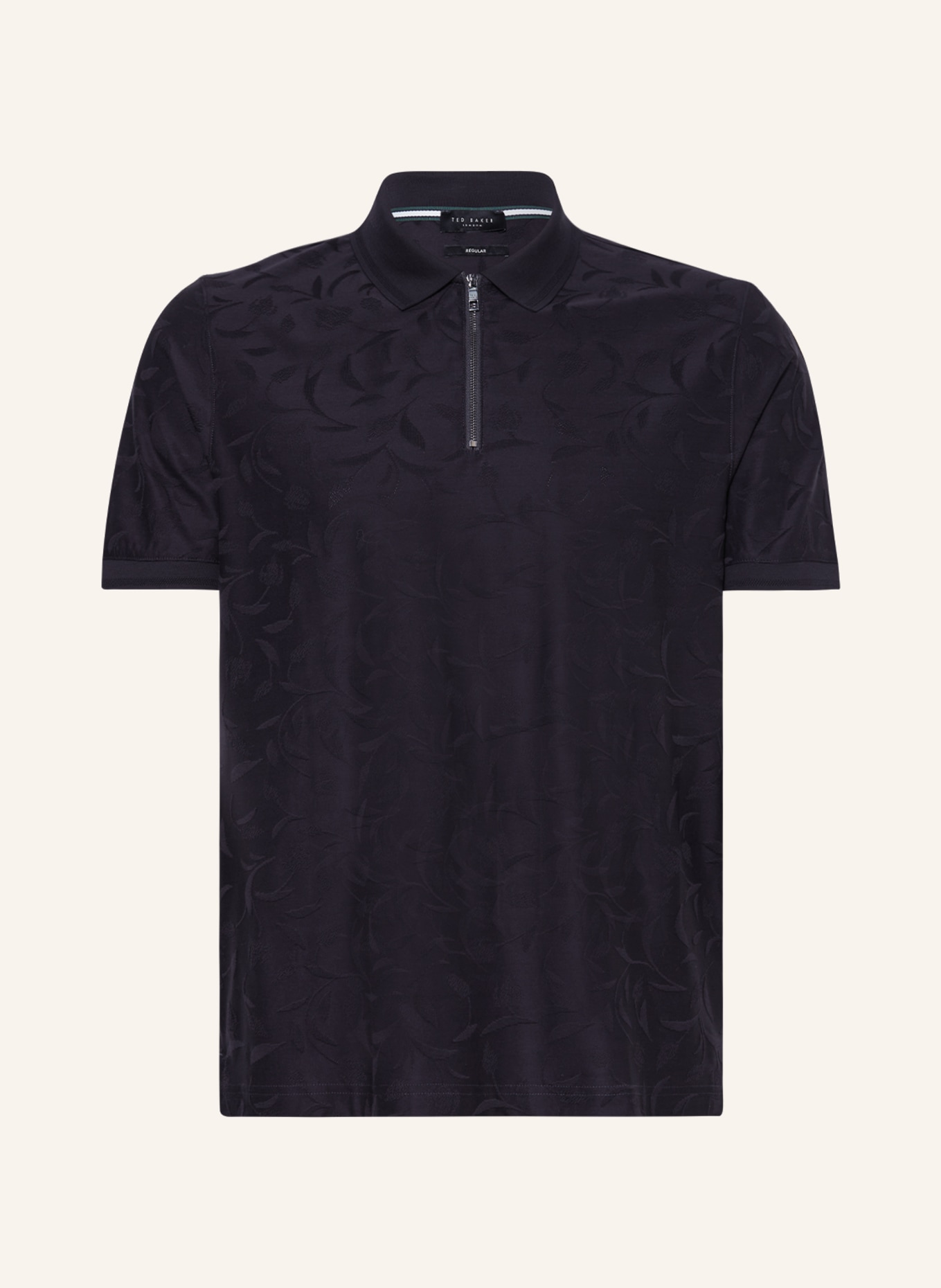 TED BAKER Jersey-Poloshirt POLENN Regular Fit, Farbe: DUNKELBLAU (Bild 1)