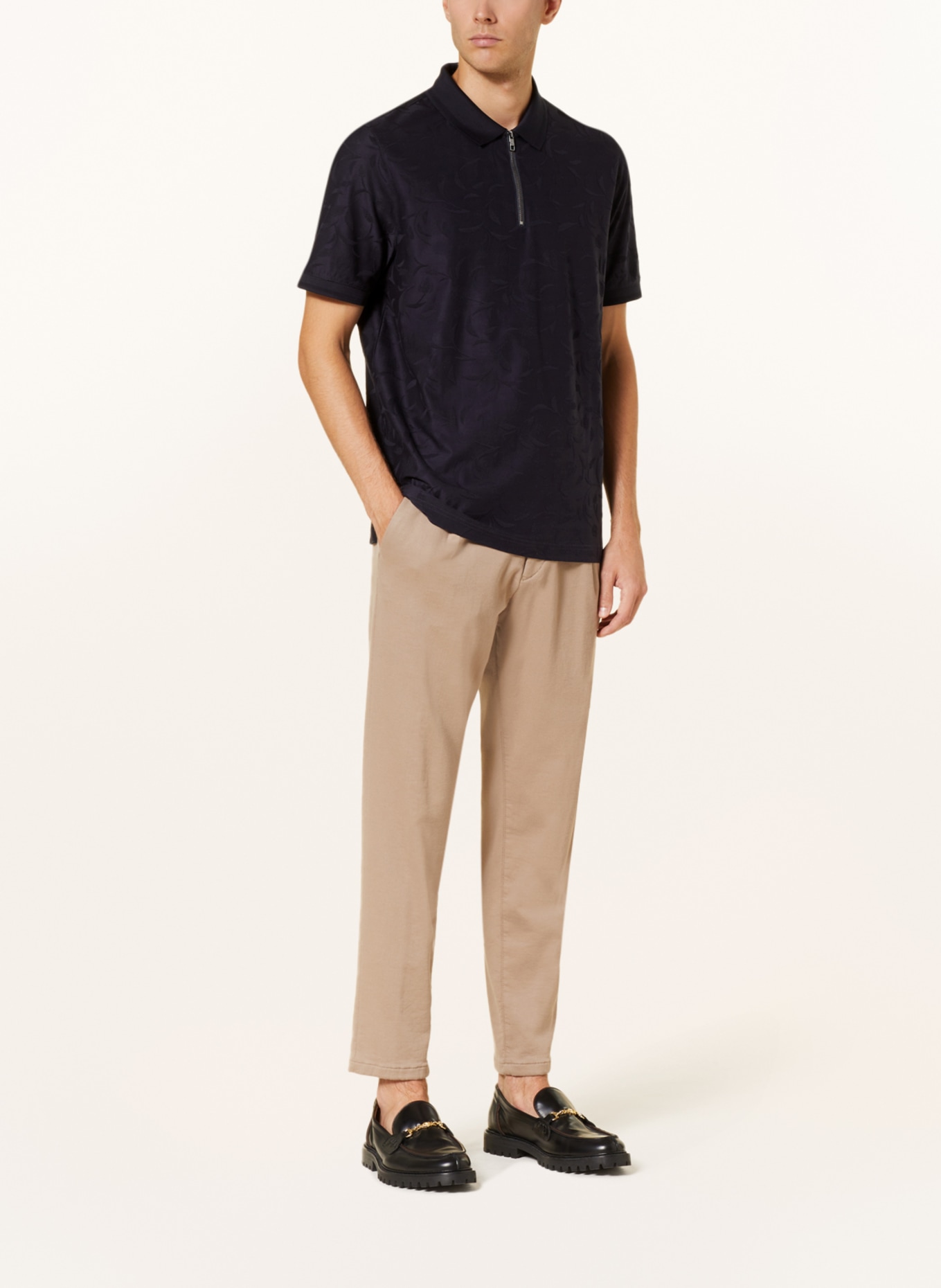 TED BAKER Jersey-Poloshirt POLENN Regular Fit, Farbe: DUNKELBLAU (Bild 2)