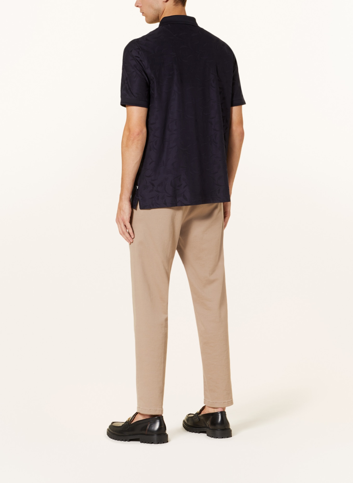 TED BAKER Jersey-Poloshirt POLENN Regular Fit, Farbe: DUNKELBLAU (Bild 3)