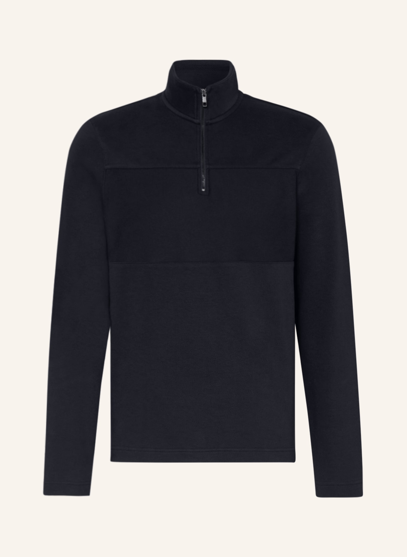 TED BAKER Bluza dresowa typu troyer GAZINE: GRANATOWY