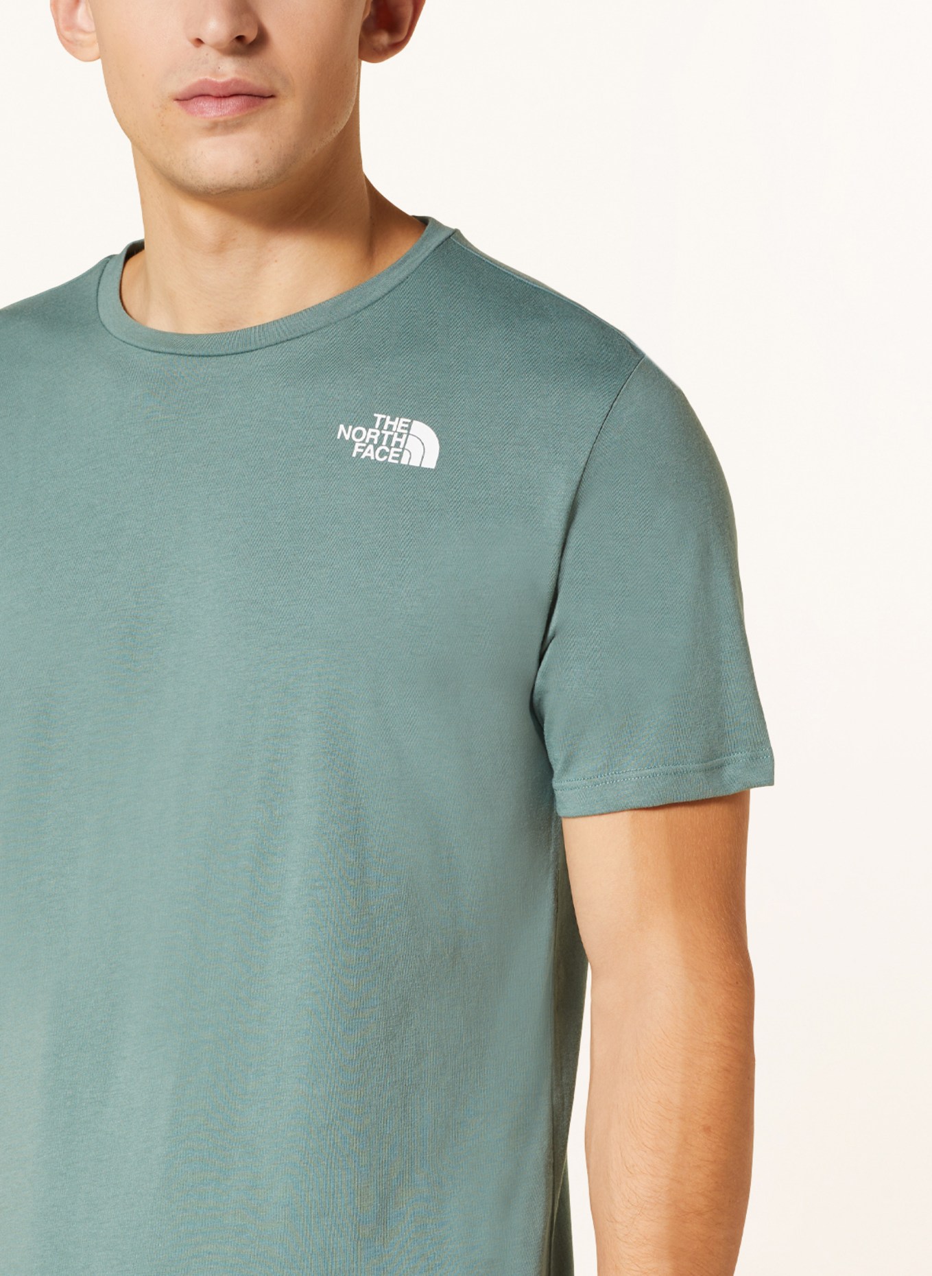 THE NORTH FACE T-shirt FOUNDATION, Color: GREEN (Image 4)